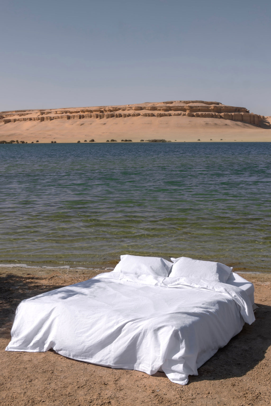 Linen Duvet Cover and Pillow Sham Set