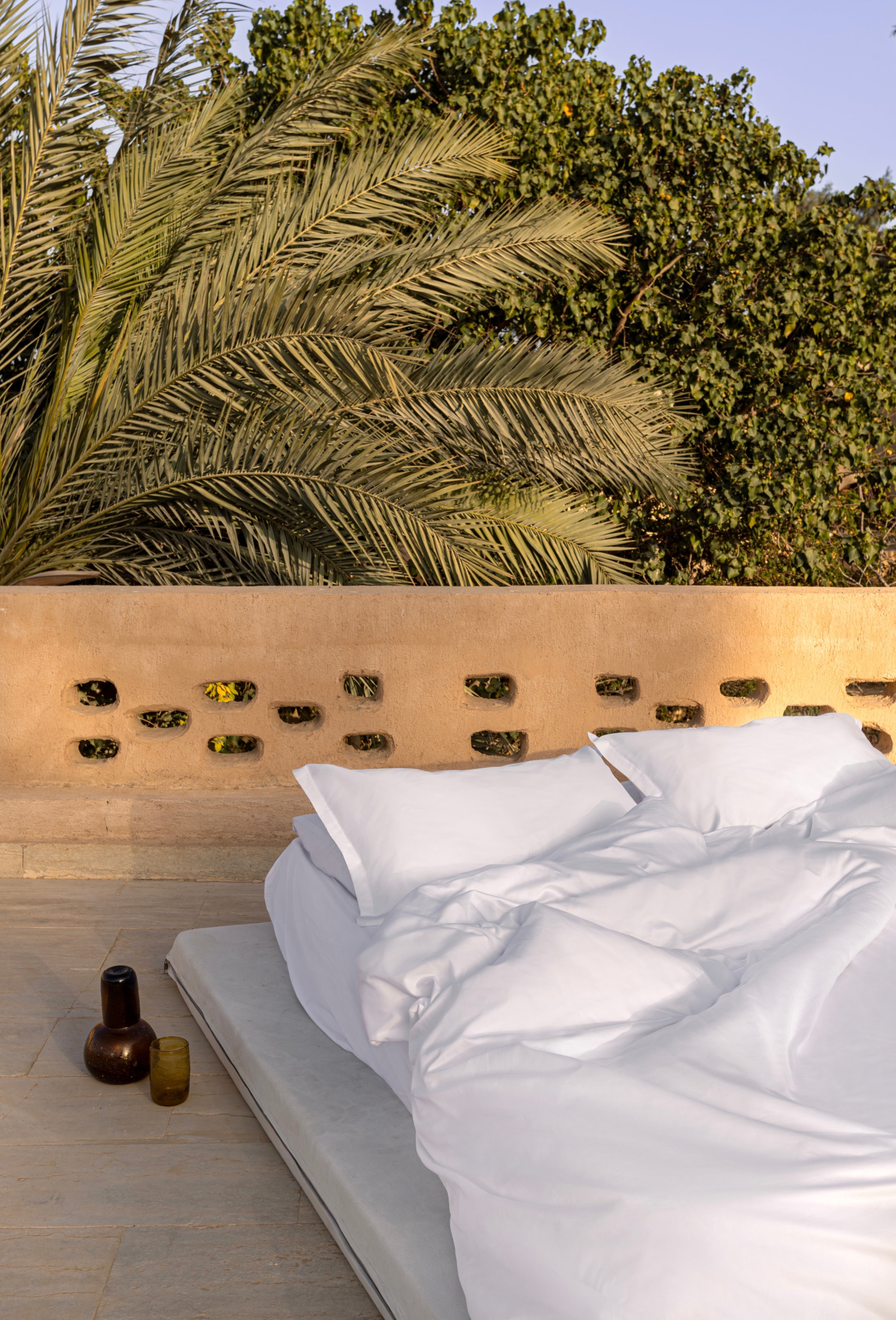 Duvet Cover and Sham Set in Pure White