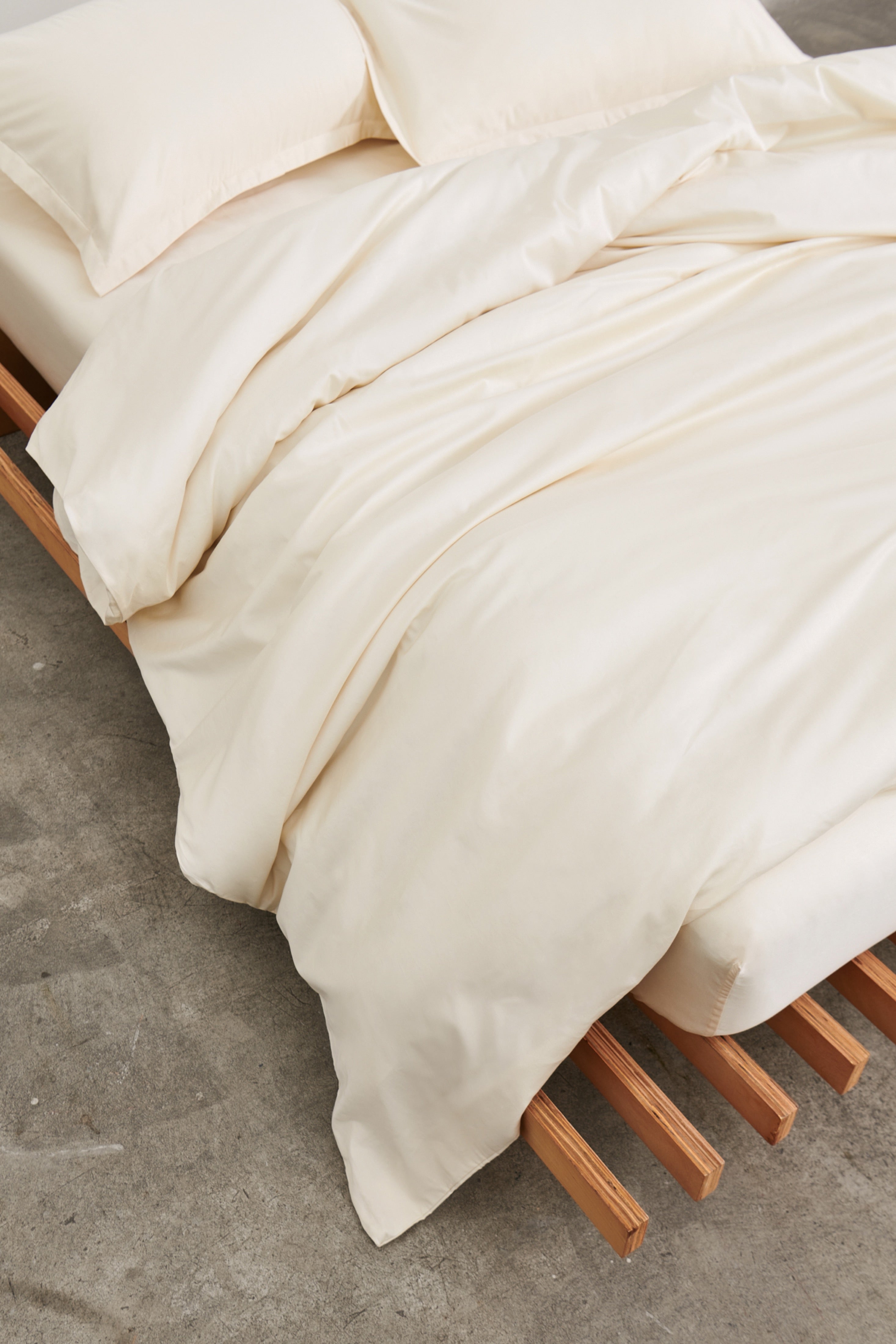 Duvet Cover and Sham Set in Natural