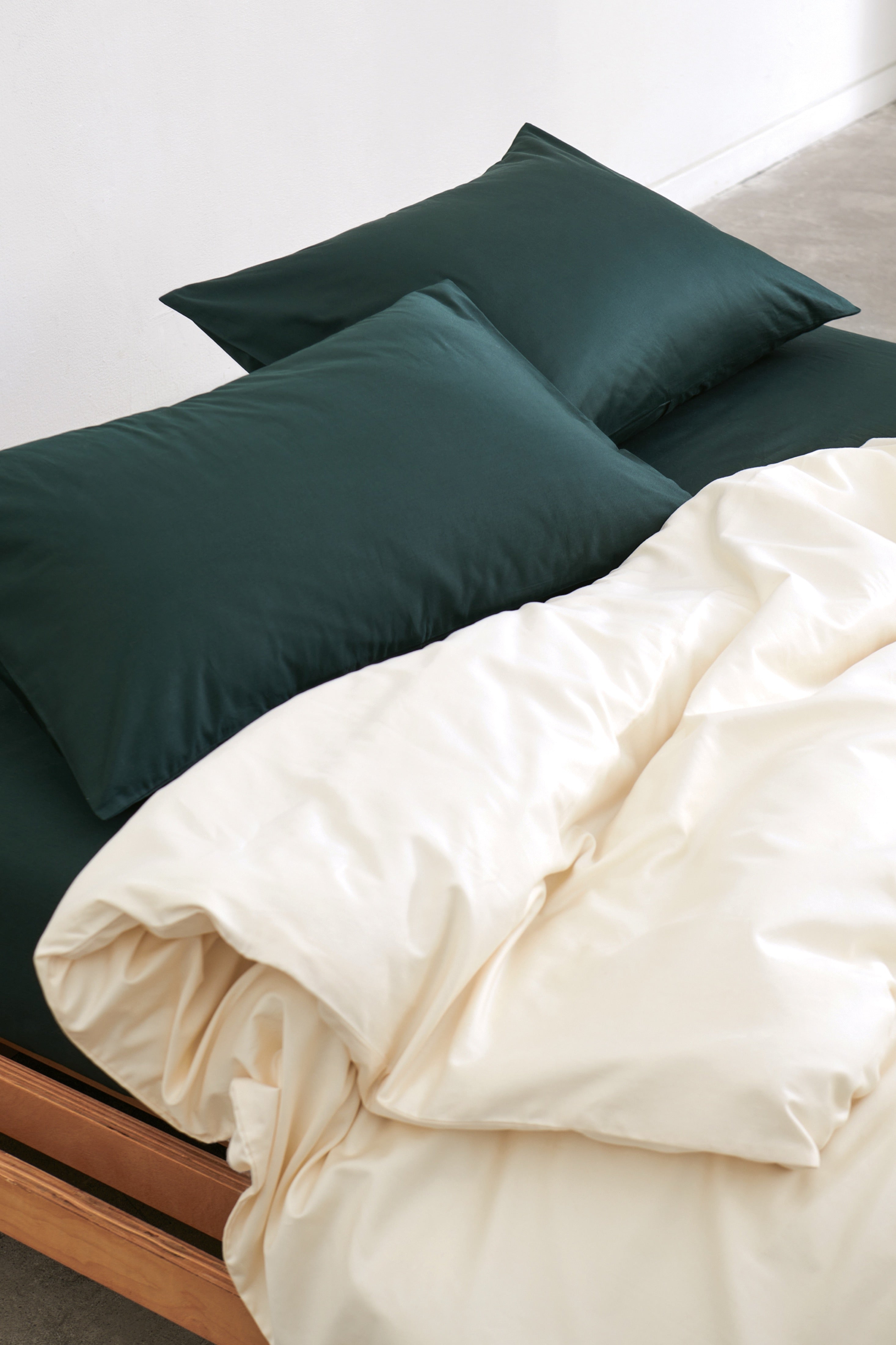 Duvet Cover and Sham Set in Natural