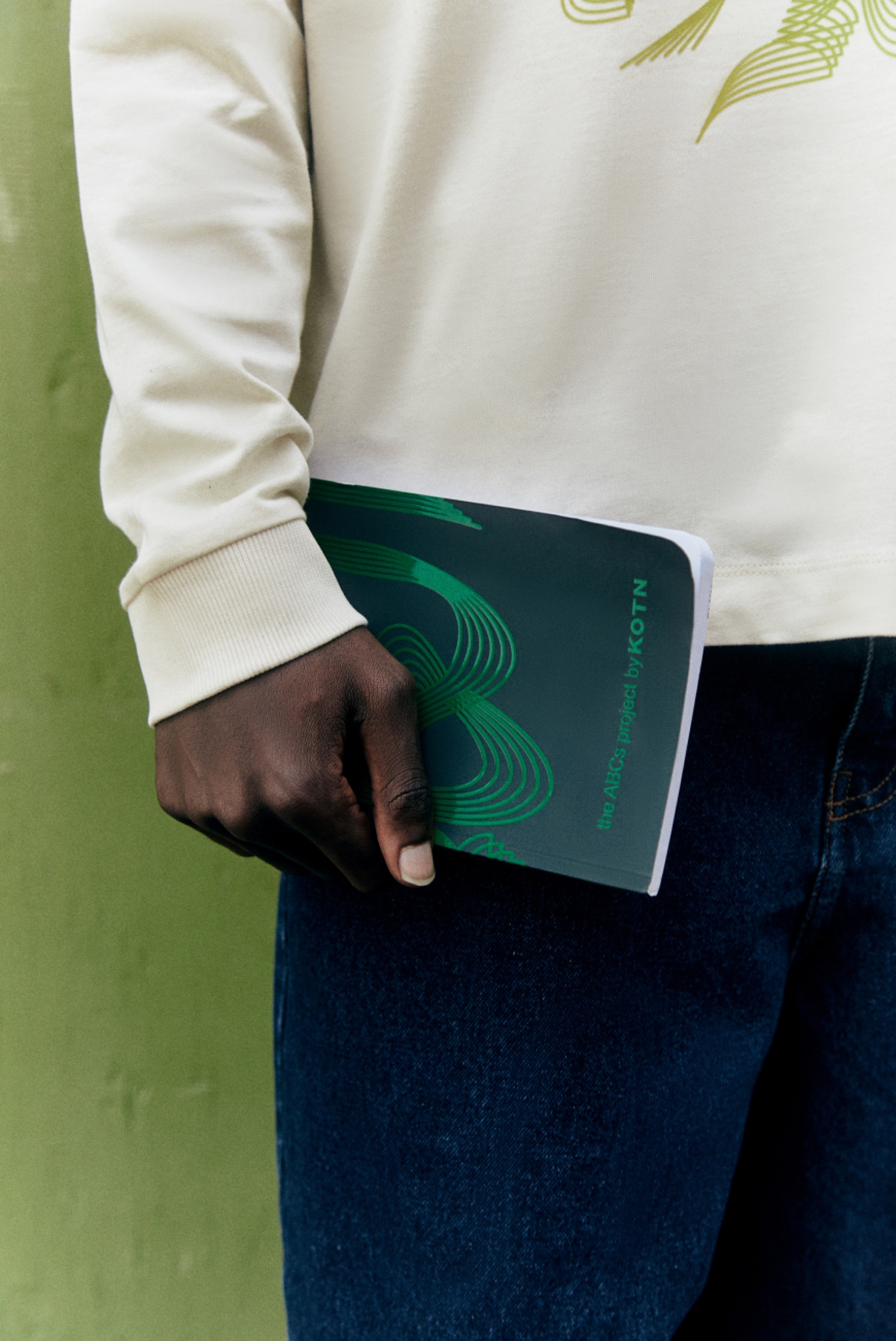 ABCs Notebook in ABCs Green