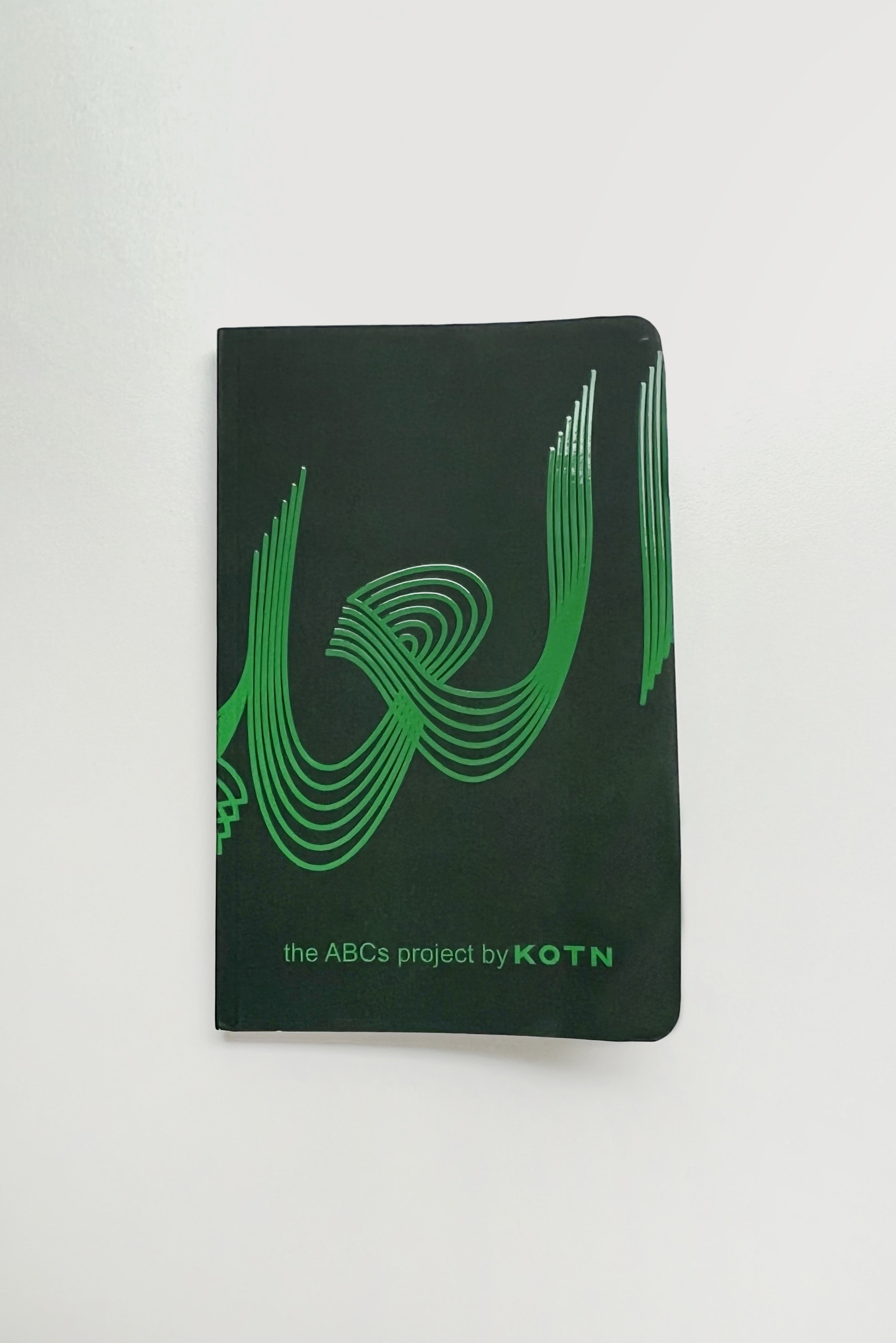 ABCs Notebook in ABCs Green