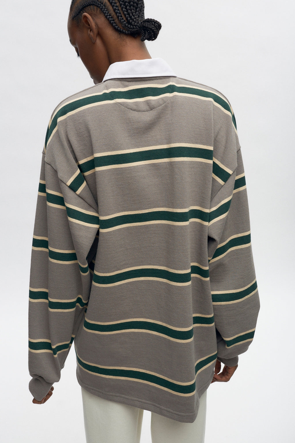 Men's Barbarian Rugby in Bottle/Beige/Graphite