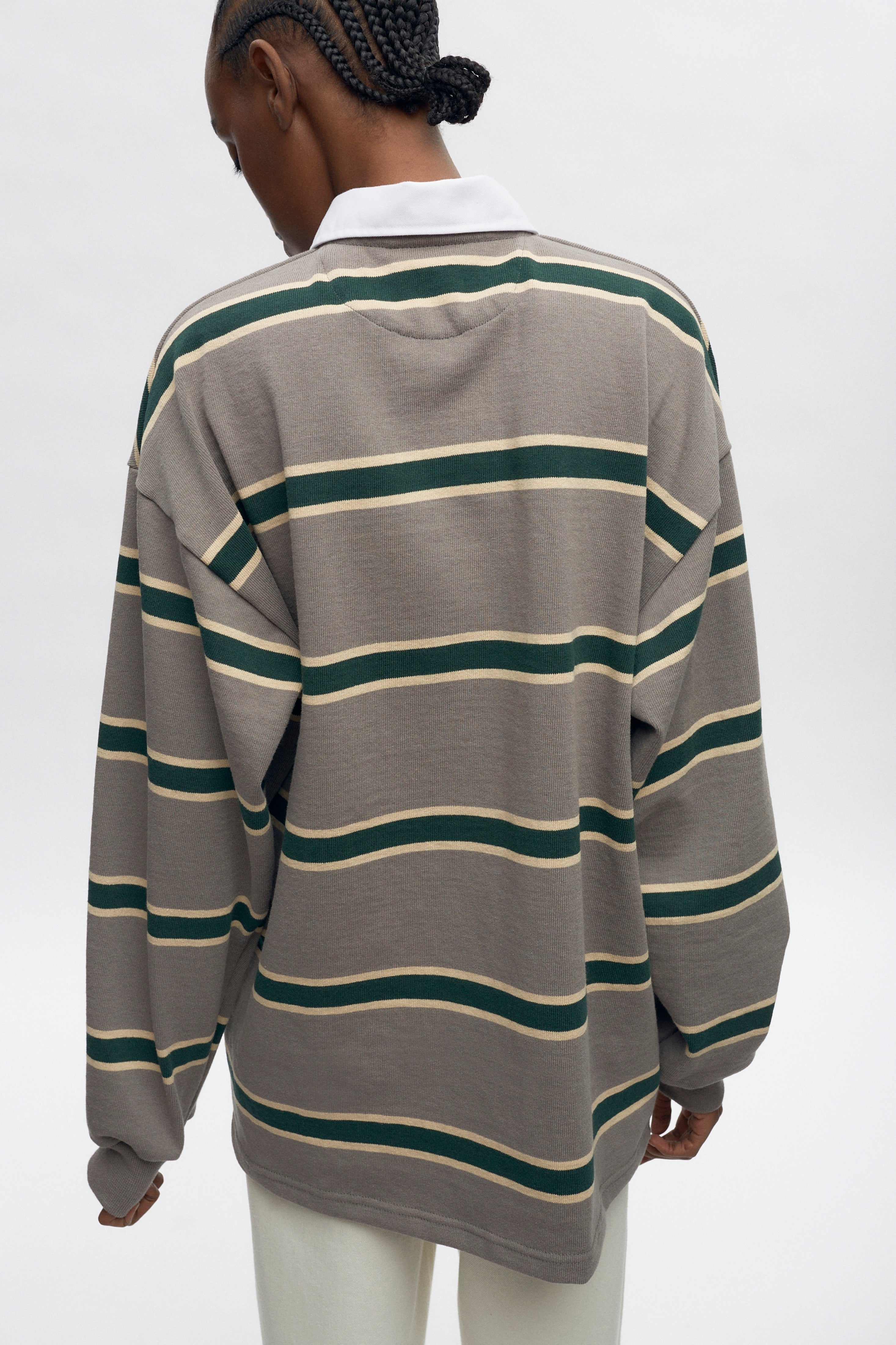 Men's Barbarian Rugby in Bottle/Beige/Graphite