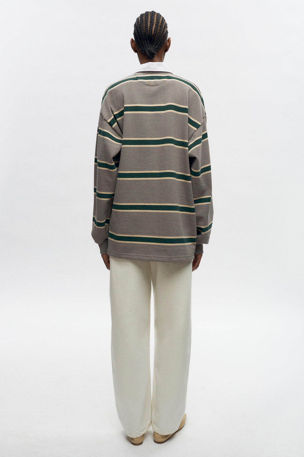 Men's Barbarian Rugby in Bottle/Beige/Graphite