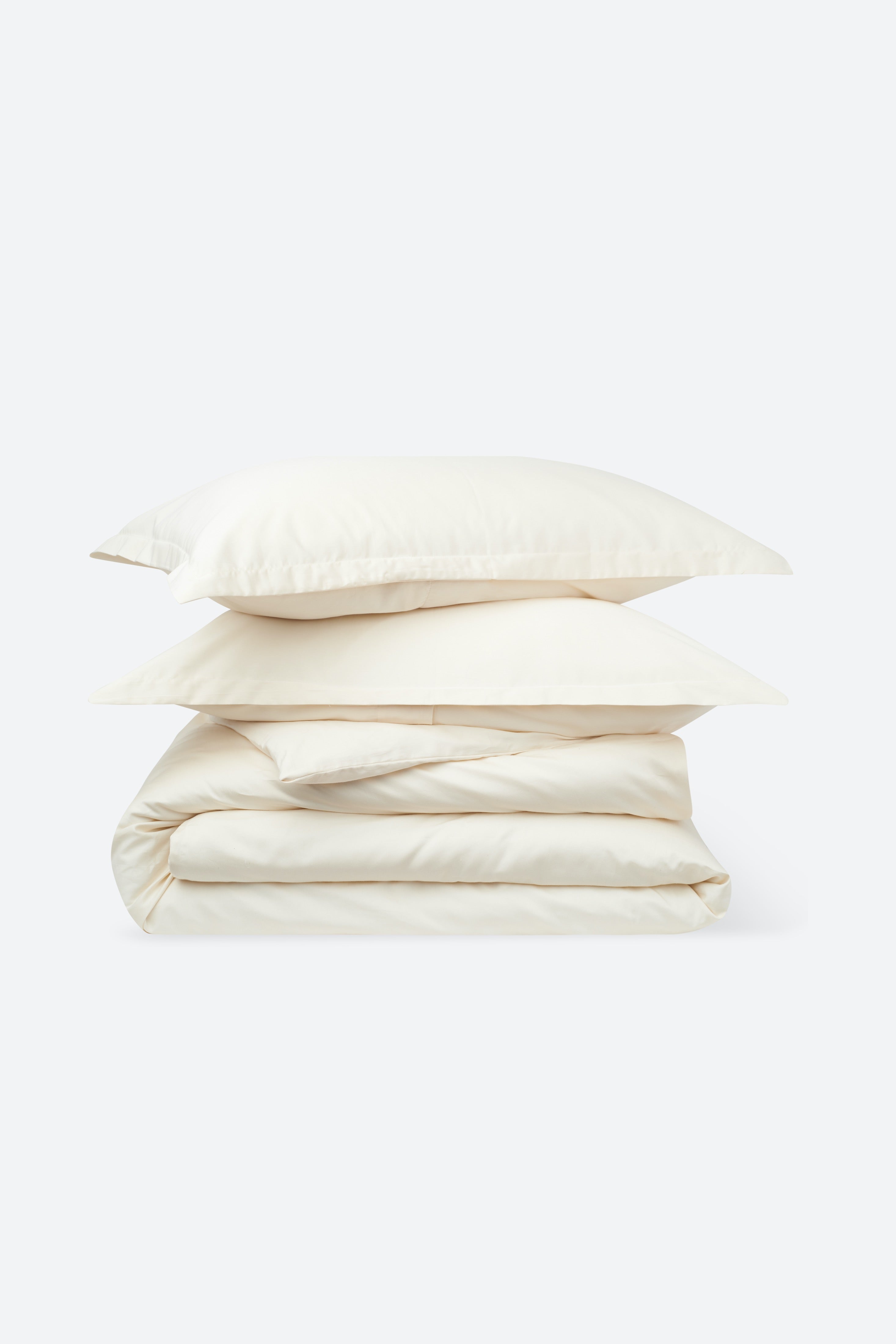 Duvet Cover and Sham Set in Natural