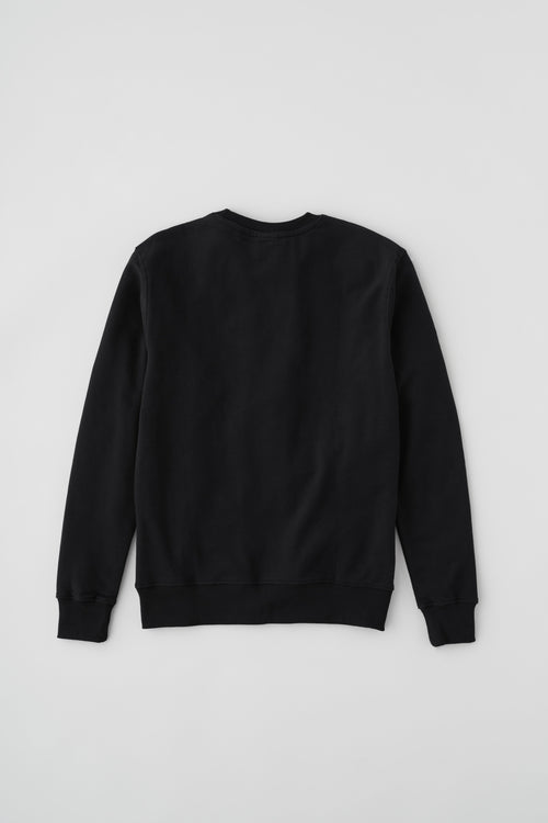 Unisex French Terry Sweatshirt in Black