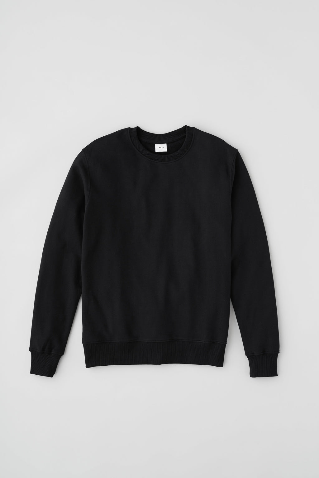 Unisex French Terry Sweatshirt in Black