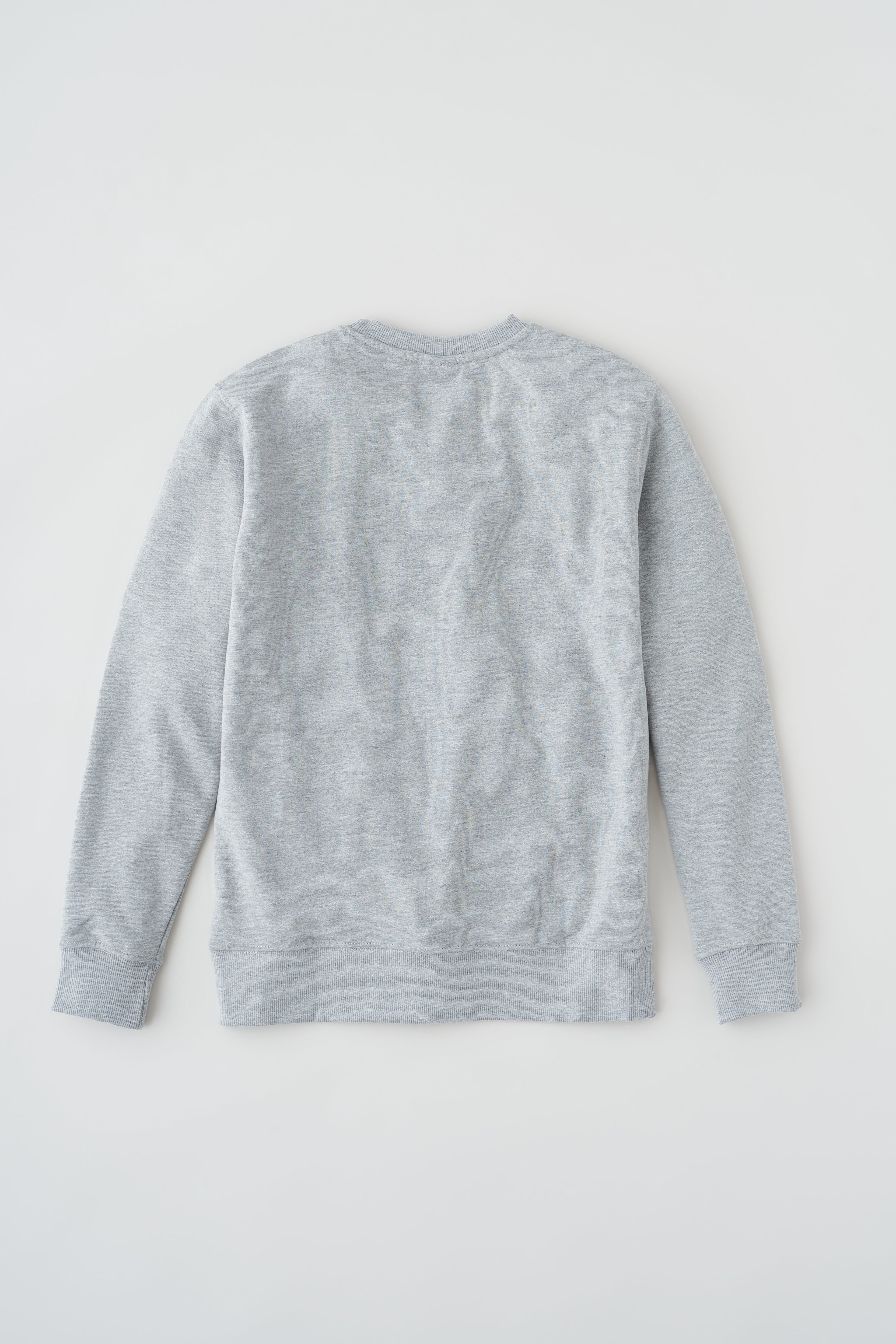 Unisex French Terry Sweatshirt in Heather Grey