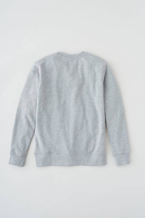 Unisex French Terry Sweatshirt in Heather Grey