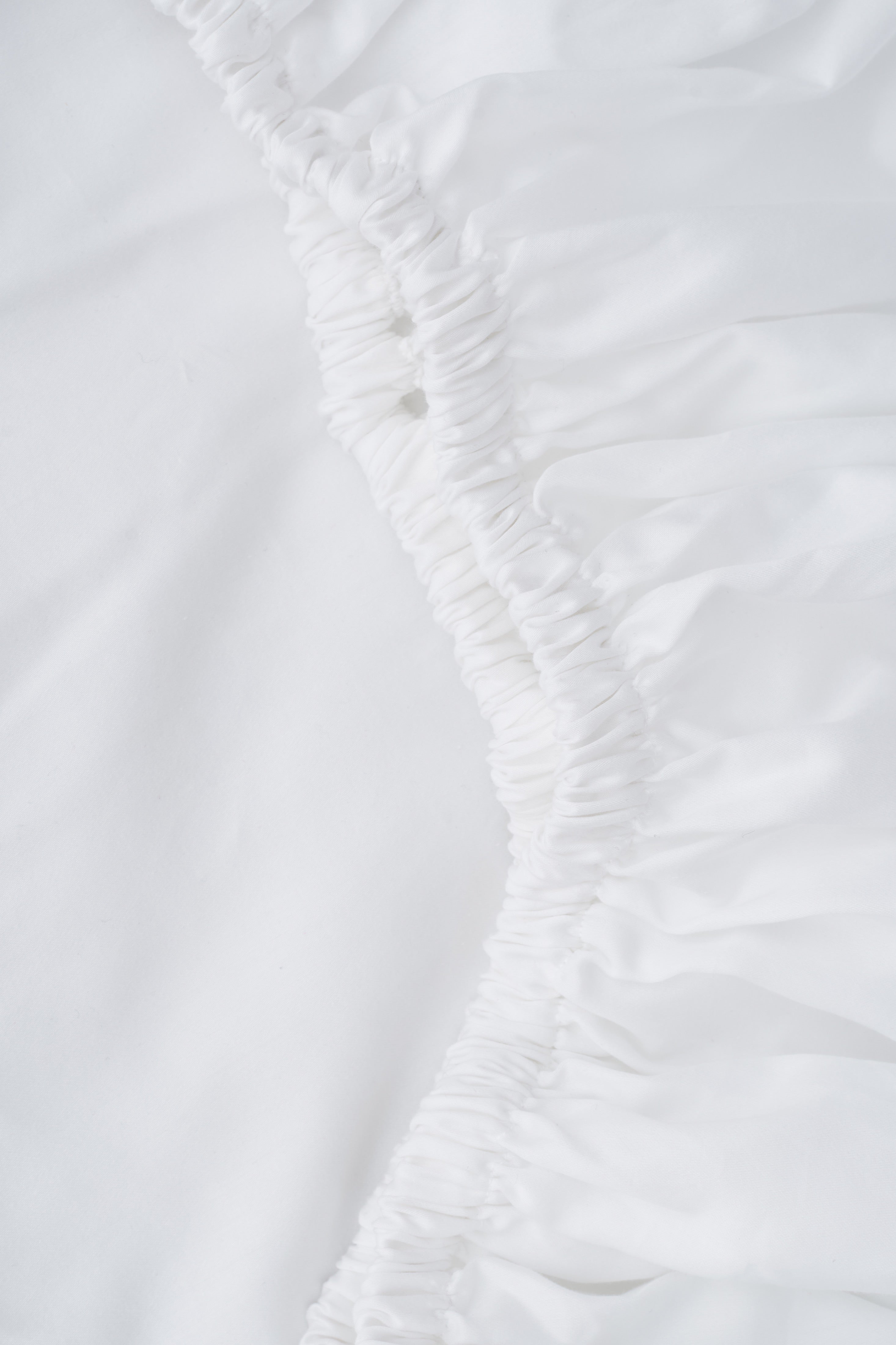 Fitted Sheet in Pure White