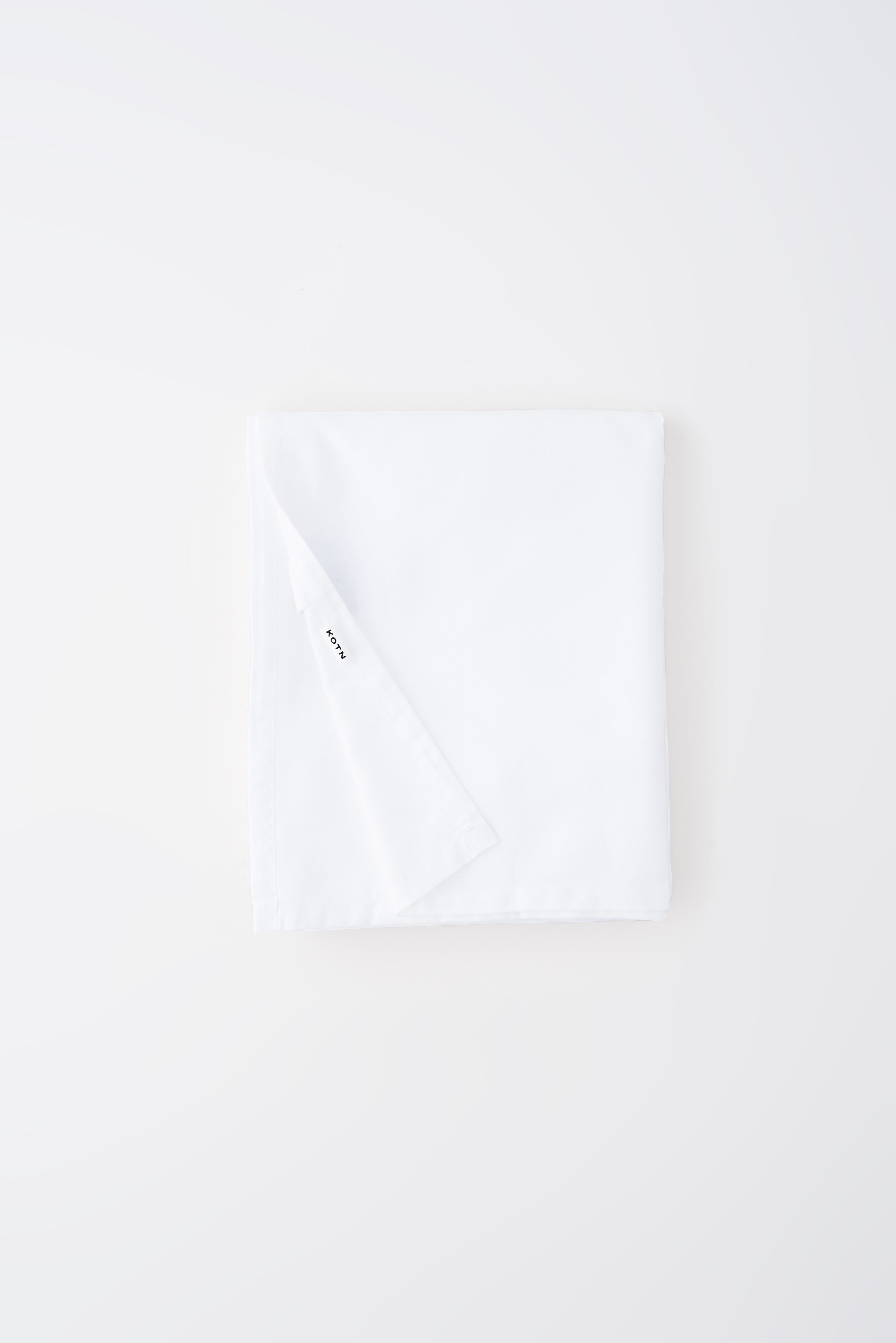Flat Sheet in Pure White