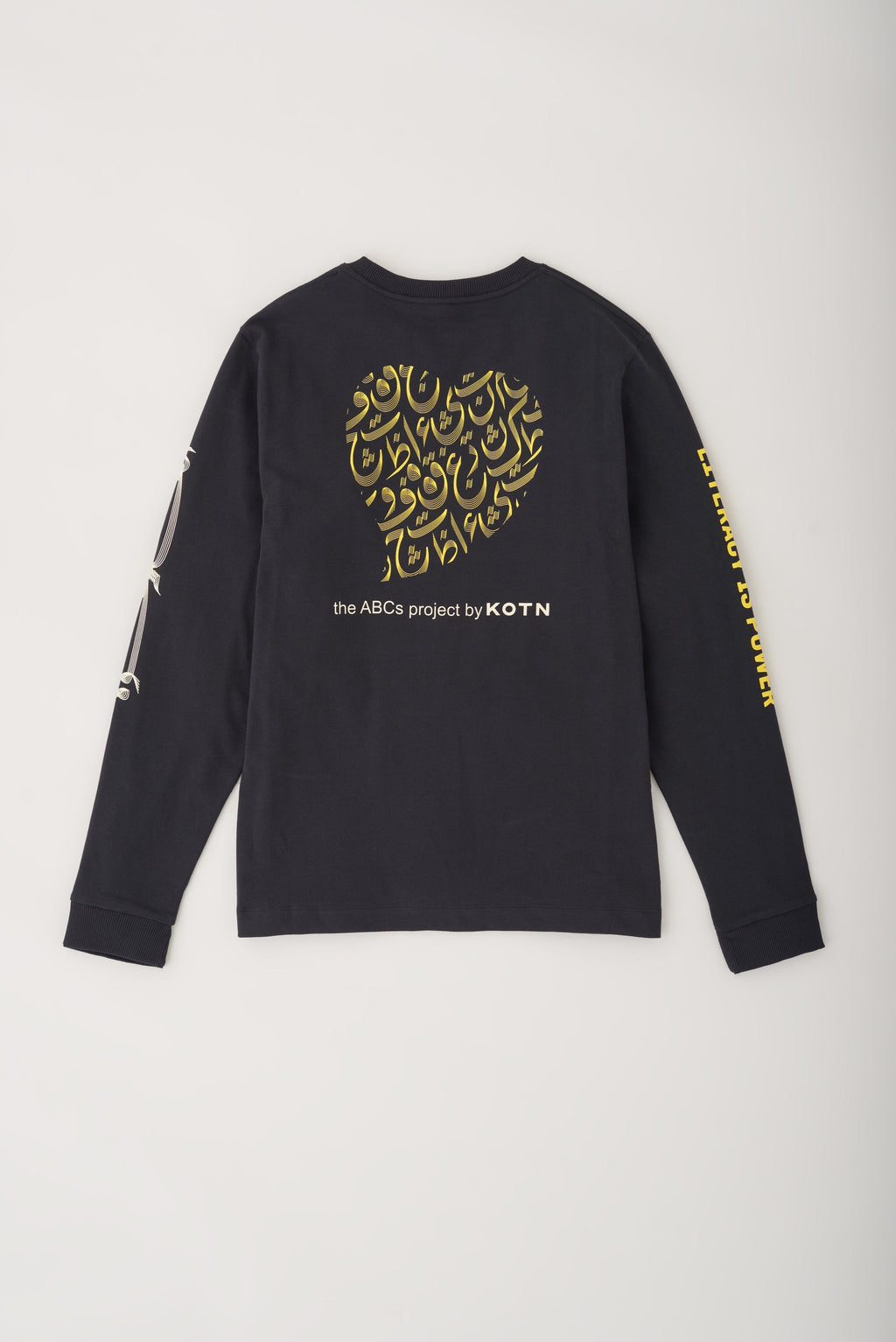 ABCs Graphic Longsleeve in Black