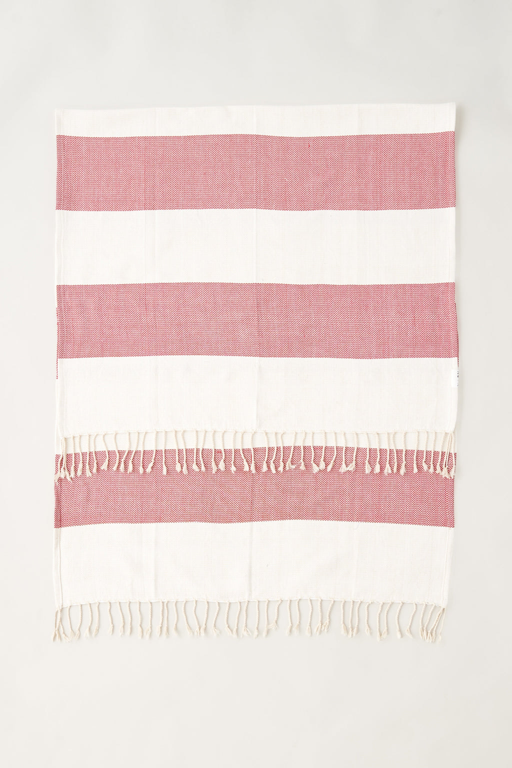 Hammam Towel in Scarlet Stripe