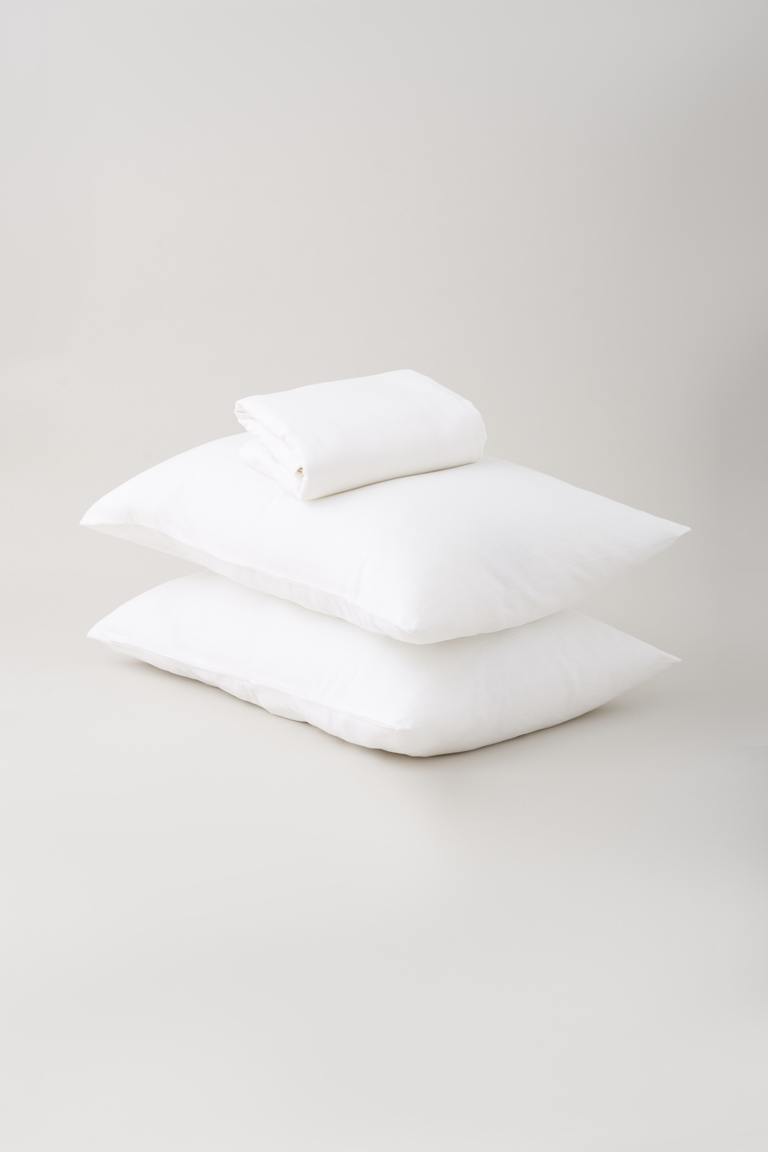 Linen Fitted Sheet and Pillowcase Set