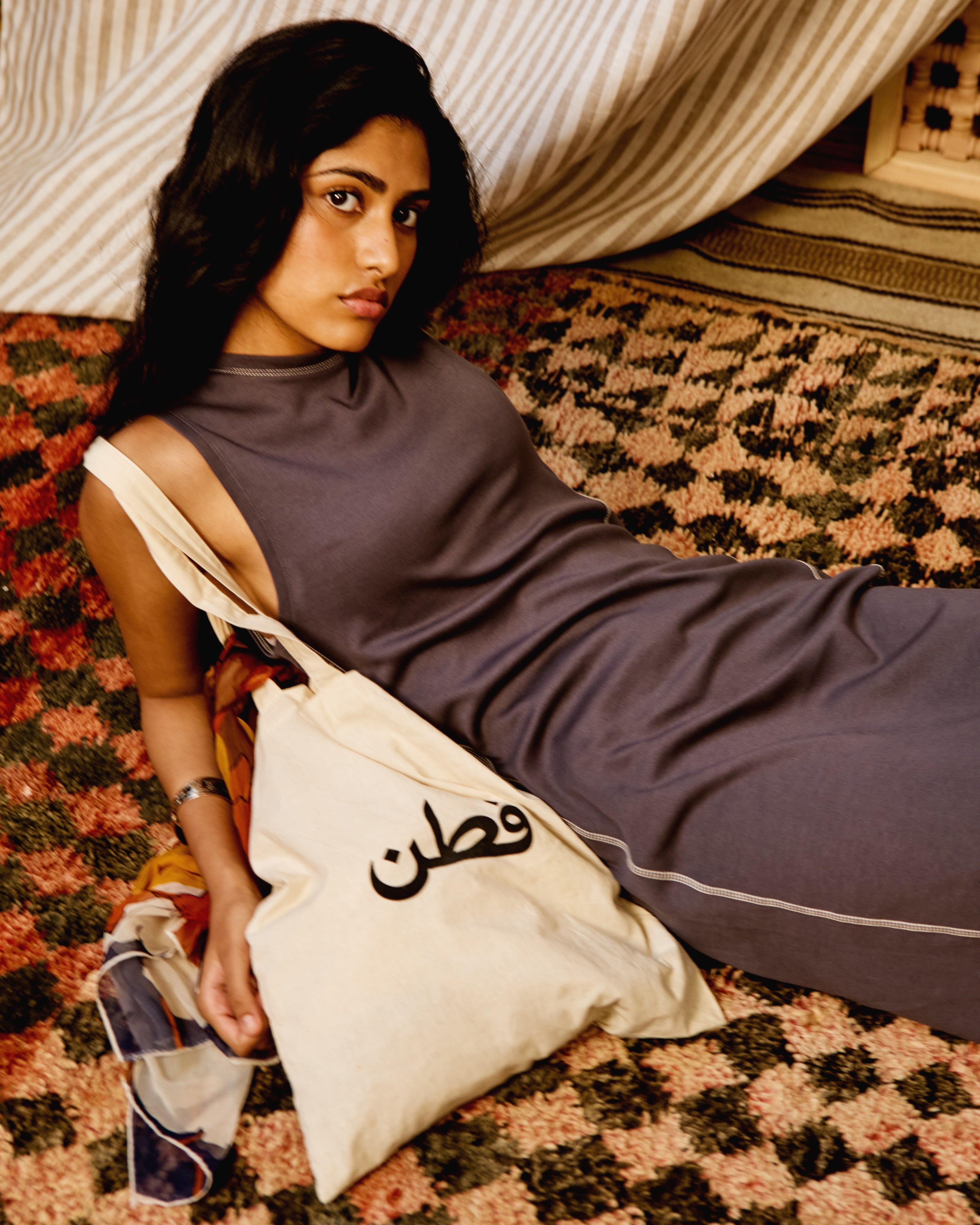 Women's Lotfia Dress in Iron/Birch