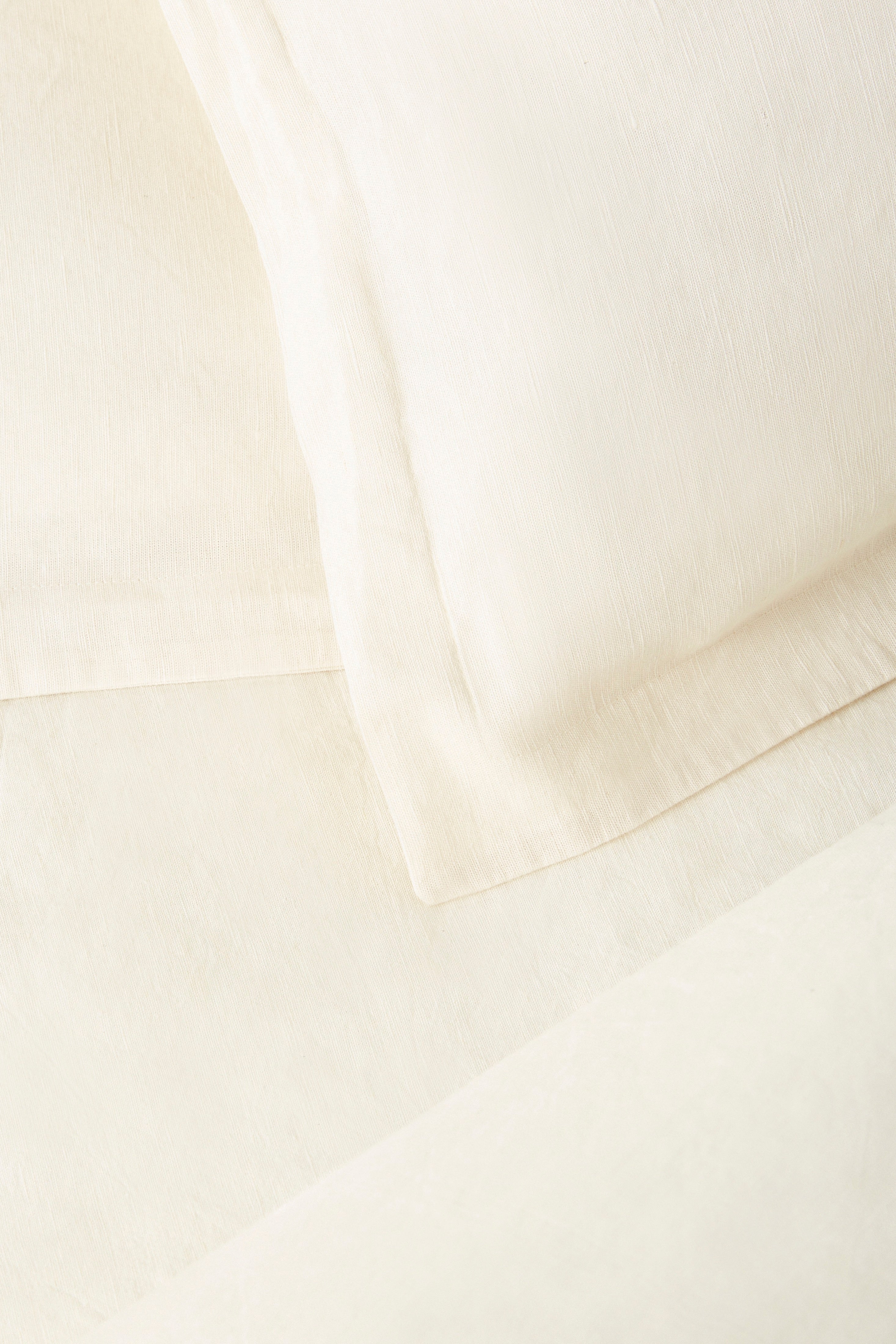 Linen Duvet Cover and Pillow Sham Set