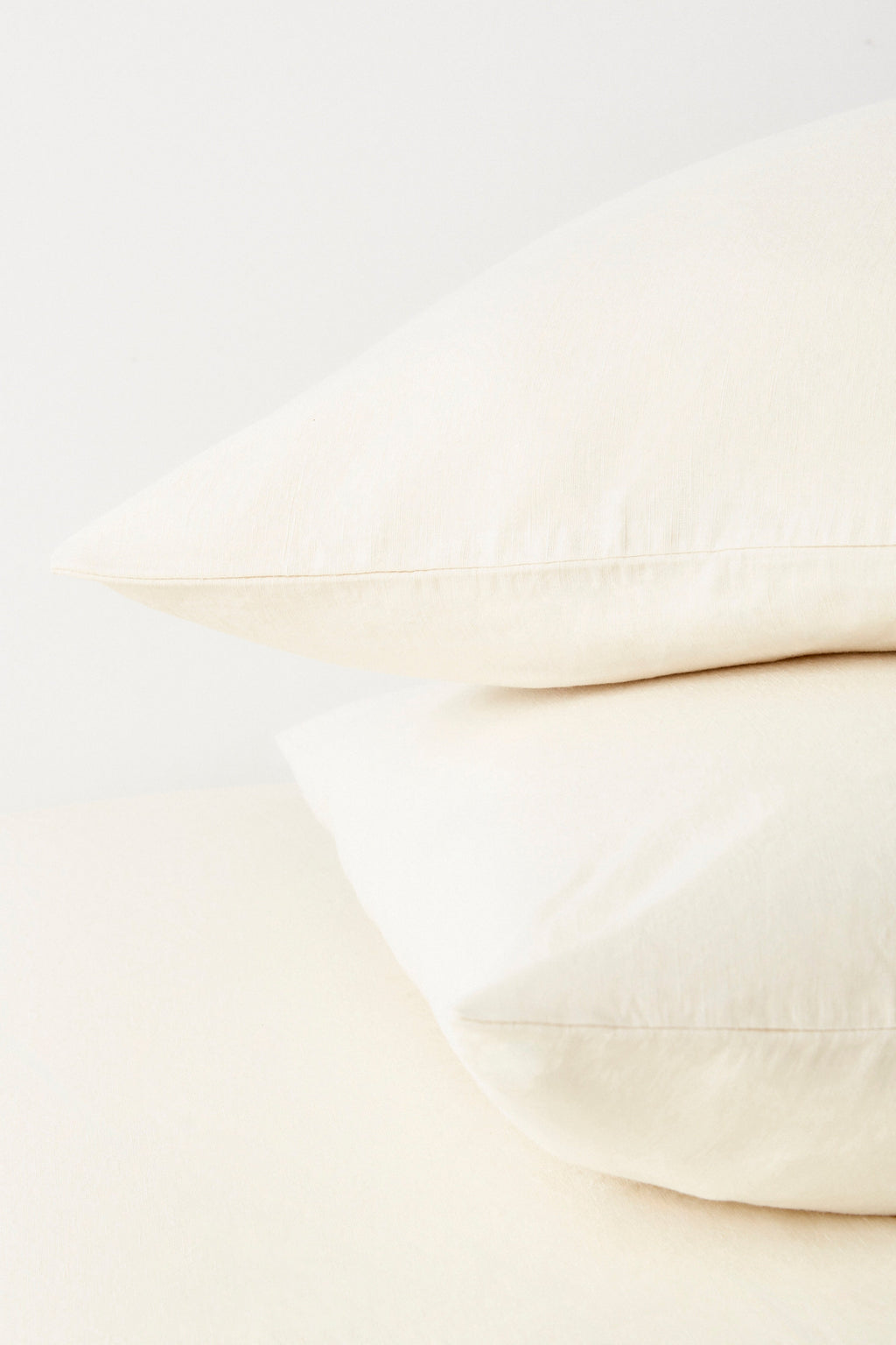 Linen Fitted Sheet and Pillowcase Set