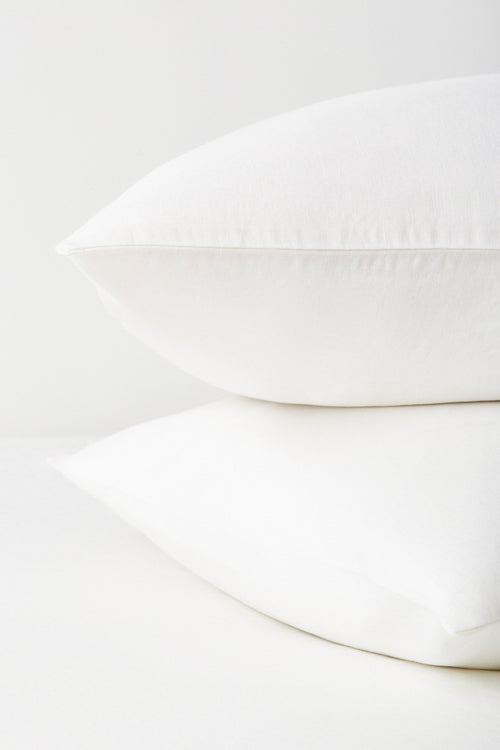 Linen Fitted Sheet and Pillowcase Set