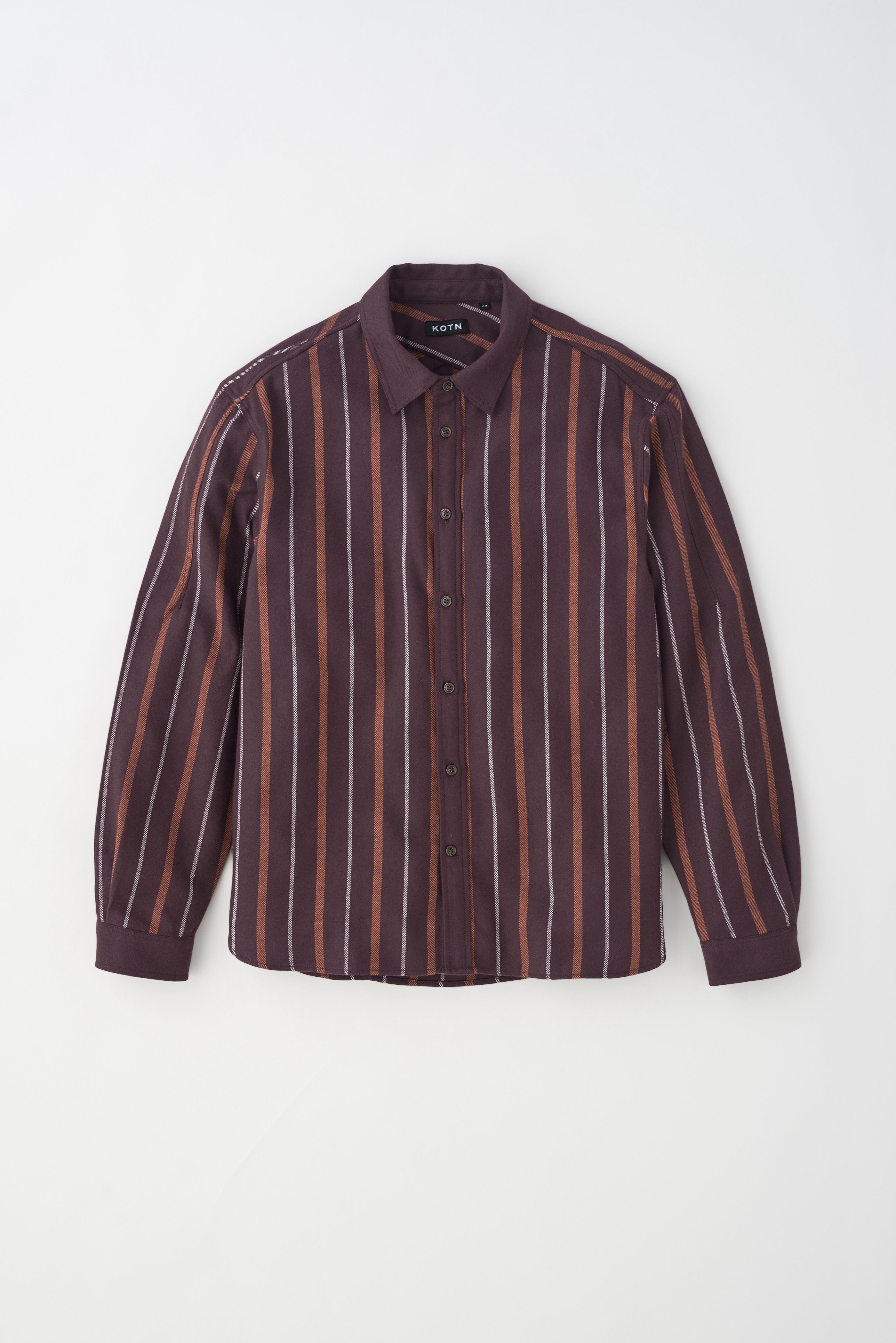 Men's Abaza Shirt in Burgundy