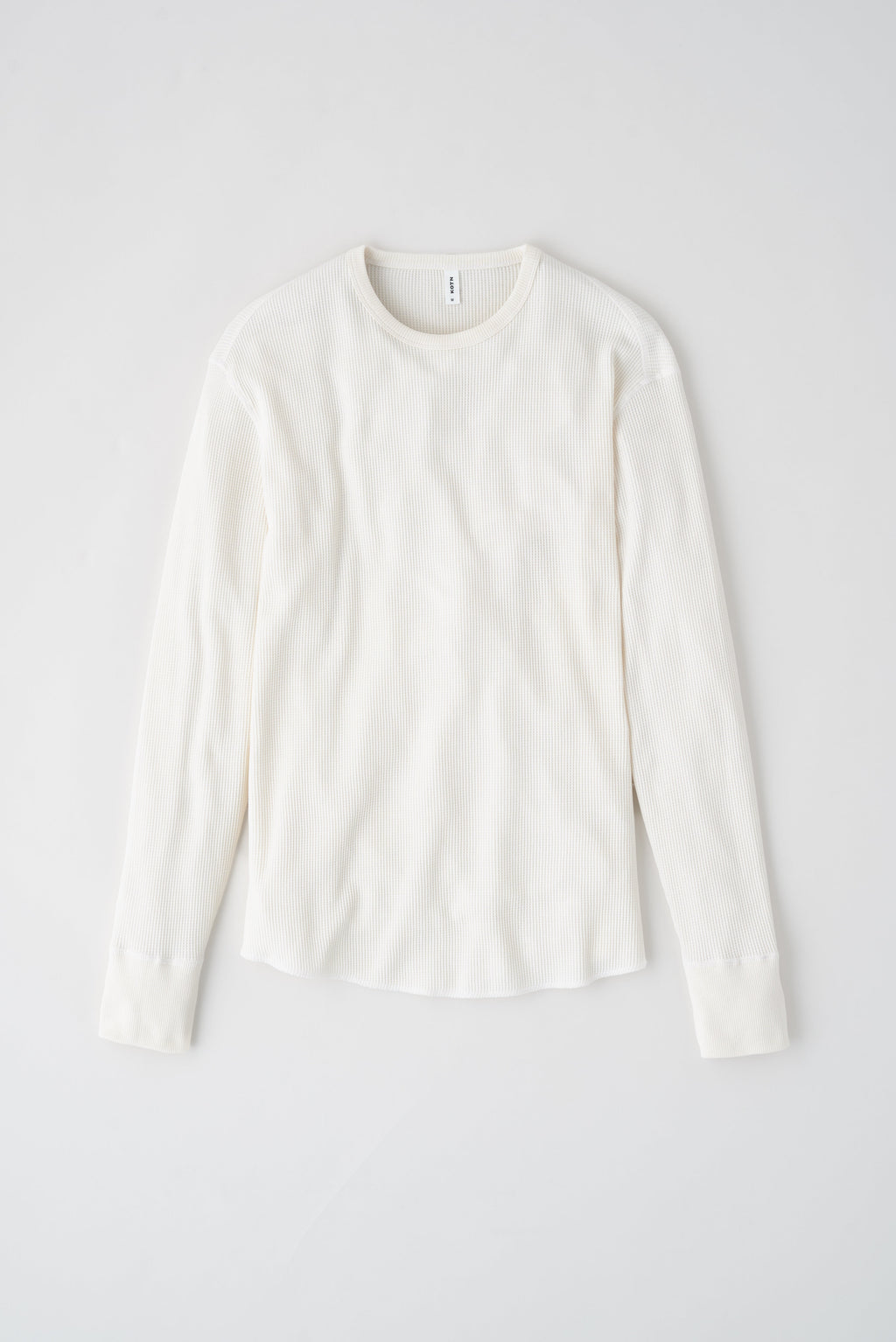 Men's Atlas Waffle Longsleeve in Marshmallow