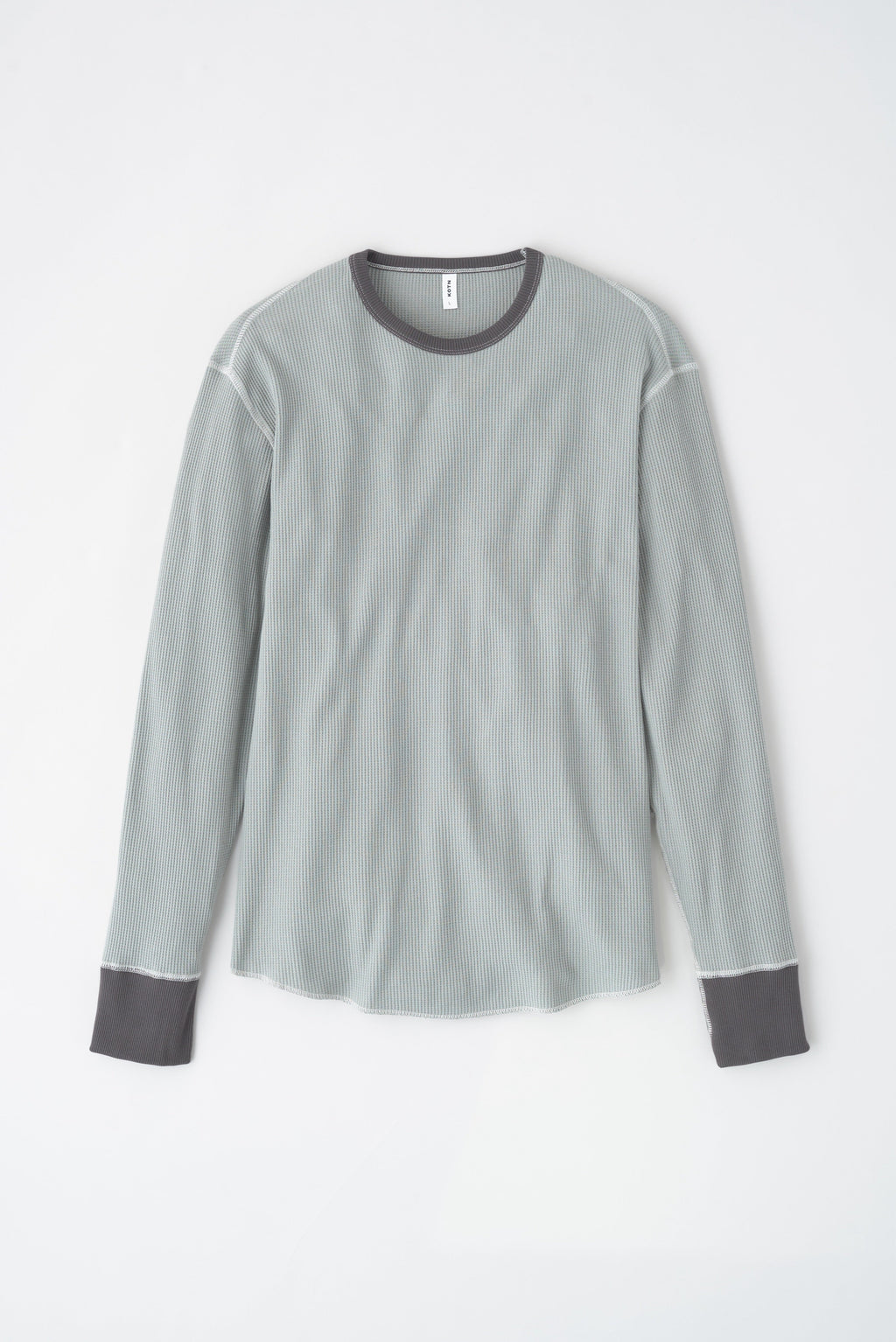Men's Atlas Waffle Longsleeve in Neutral Grey/Beluga