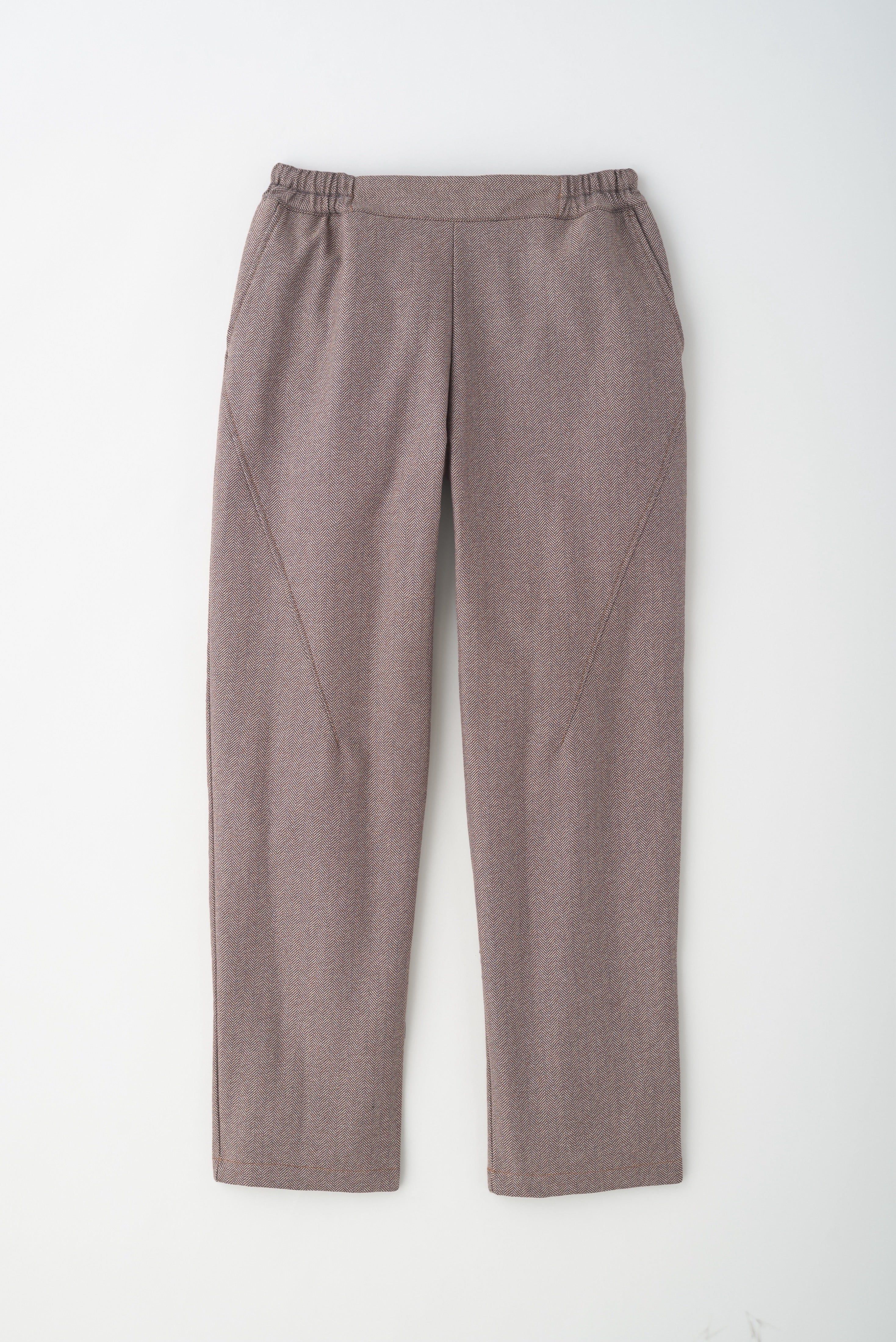 Men's Flannel Field Pant in Caramel Herringbone