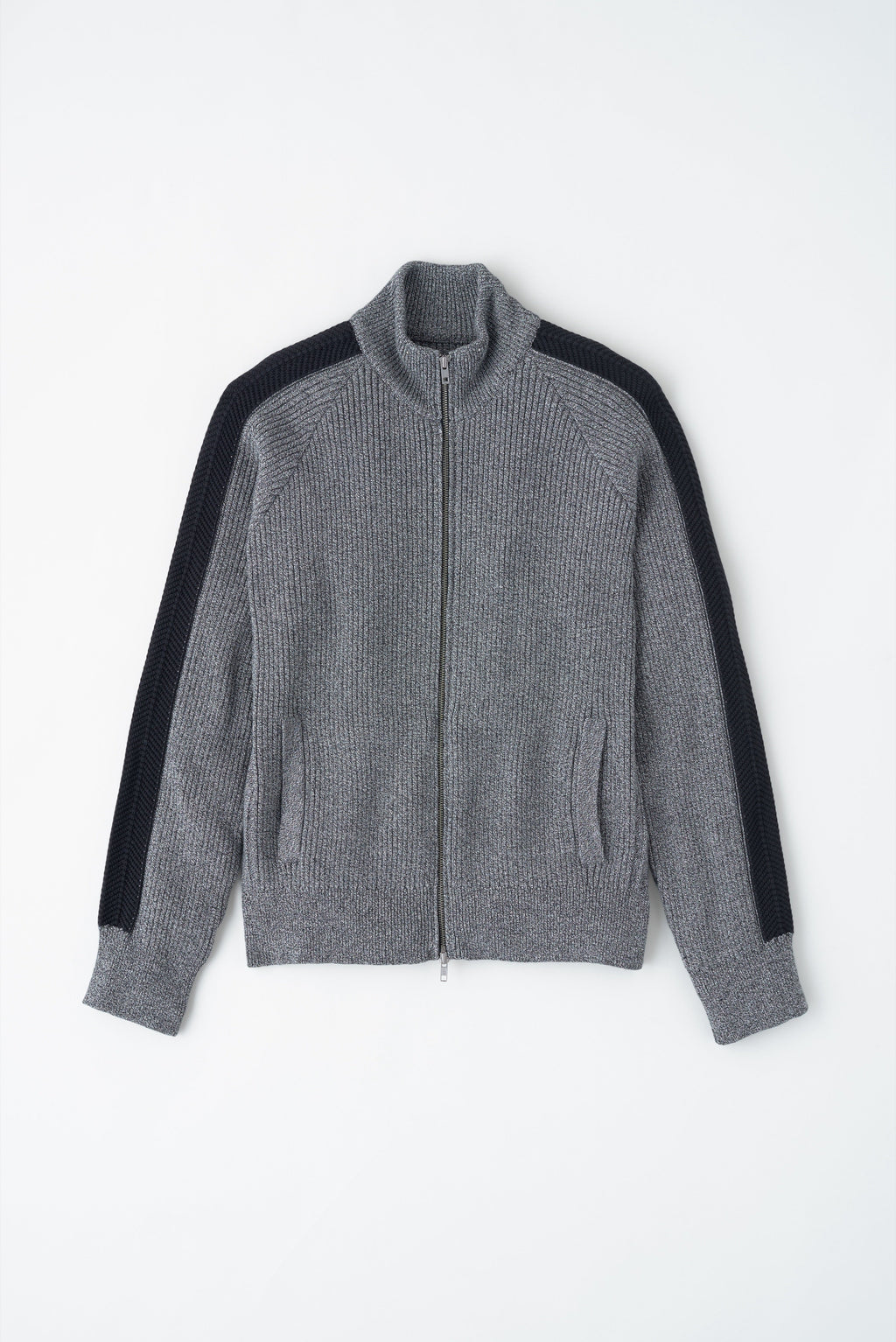 Men's Khorshid Track Jacket in Black Melange