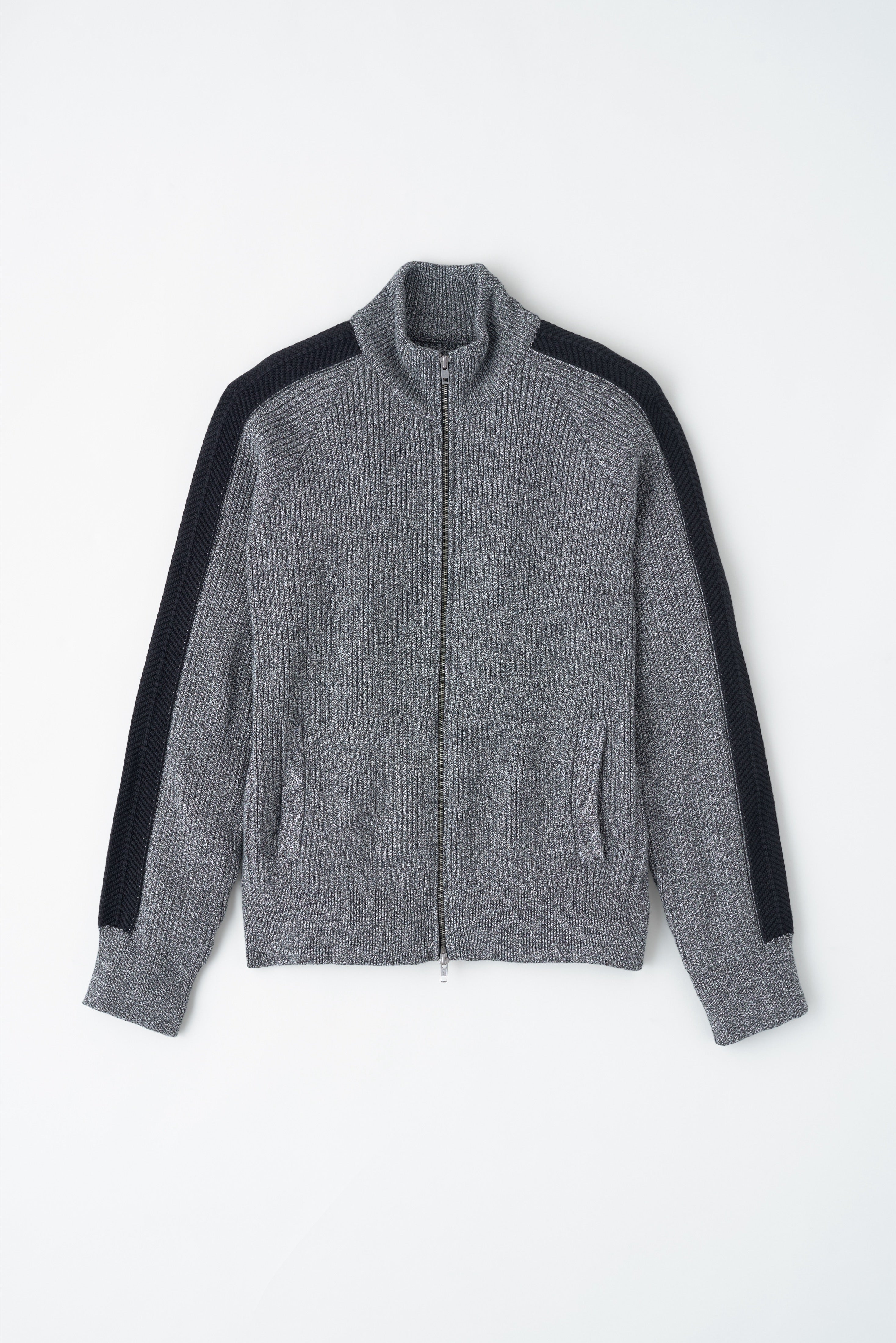 Men's Khorshid Track Jacket in Black Melange