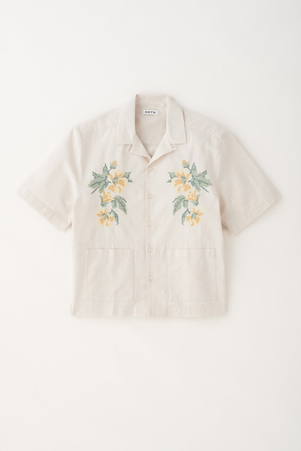 Men’s Linen Camp Shirt