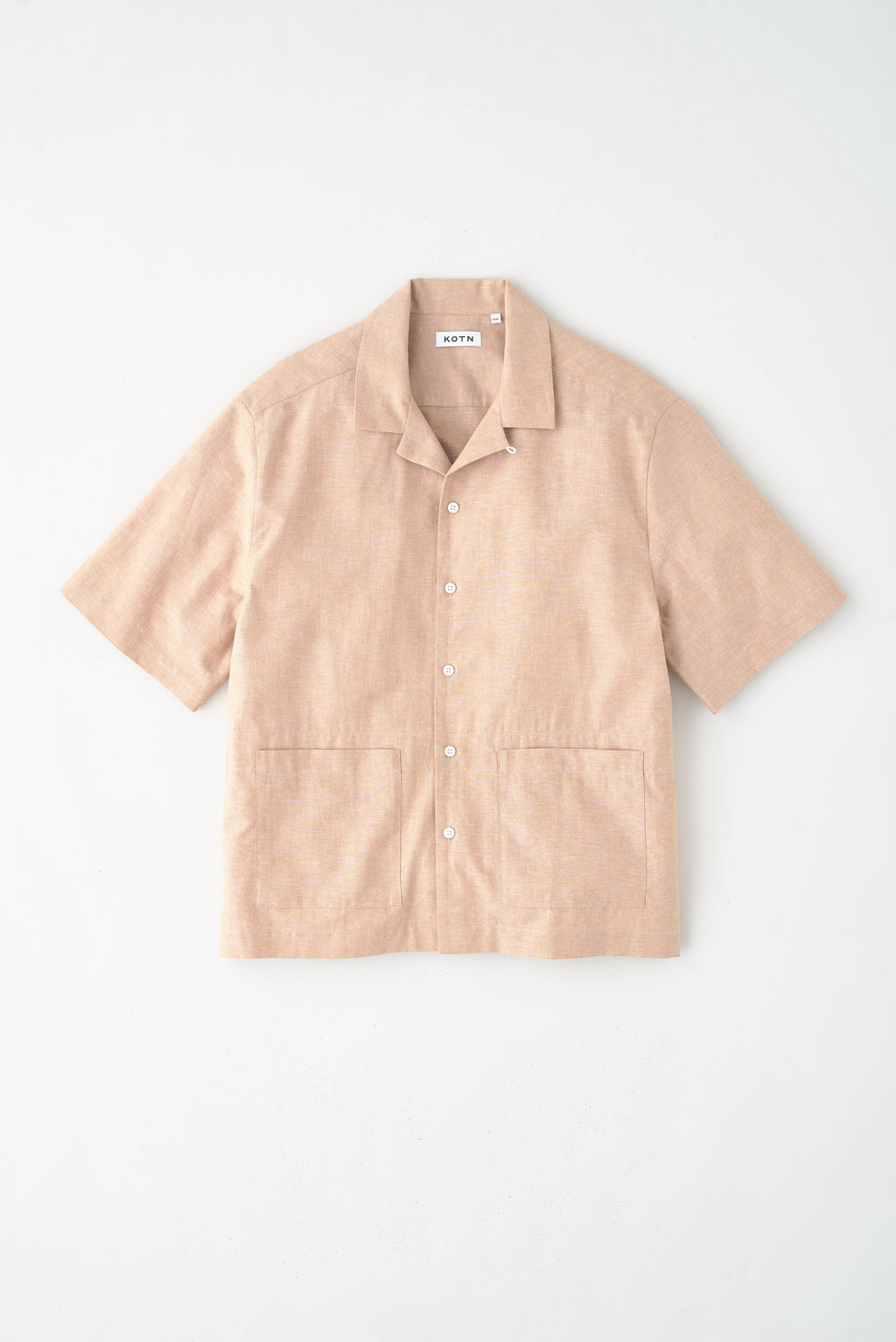 Men’s Linen Camp Shirt