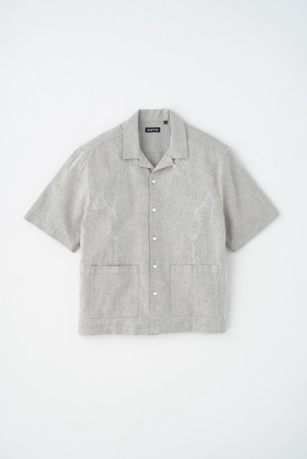 Men’s Linen Camp Shirt