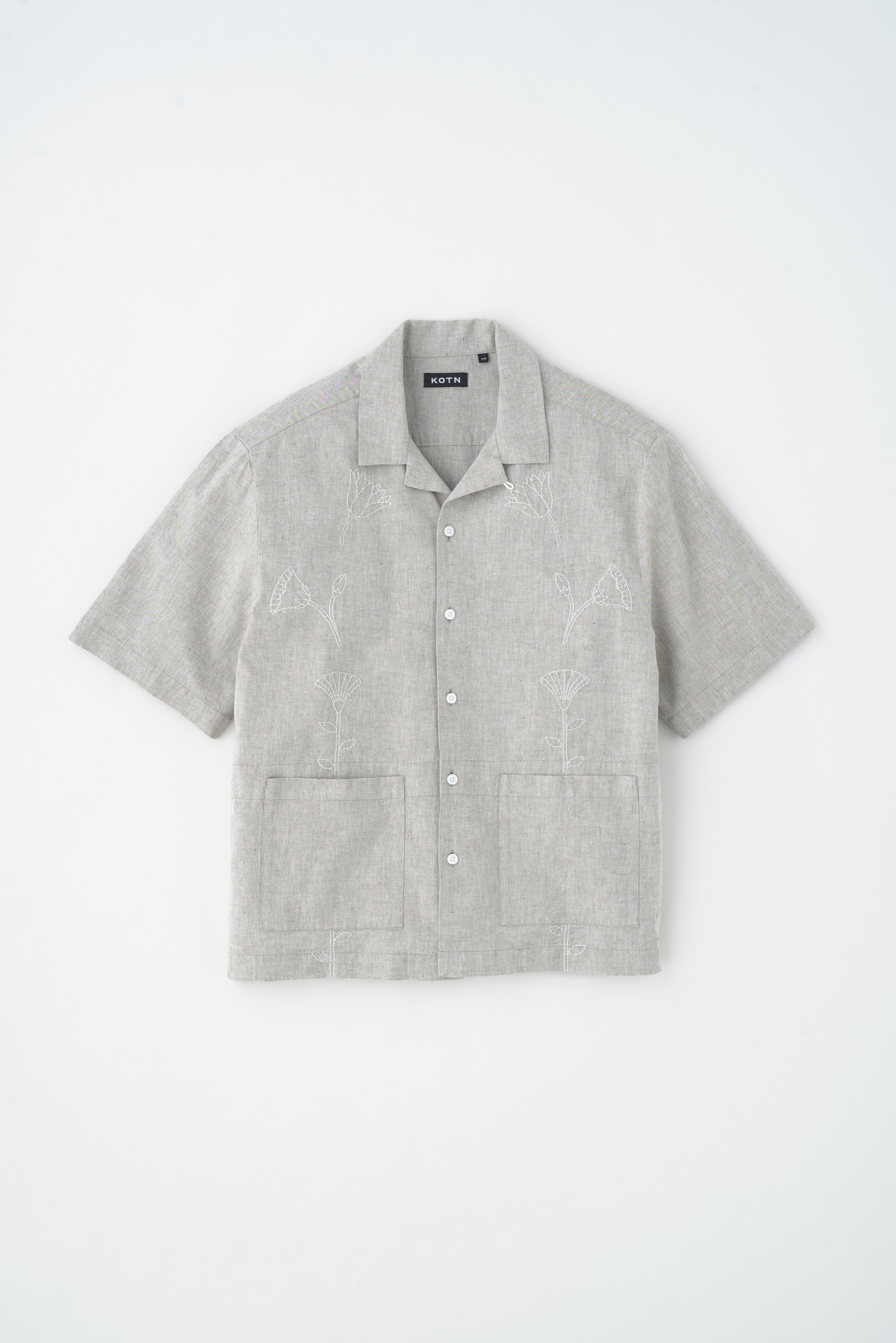 Men’s Linen Camp Shirt
