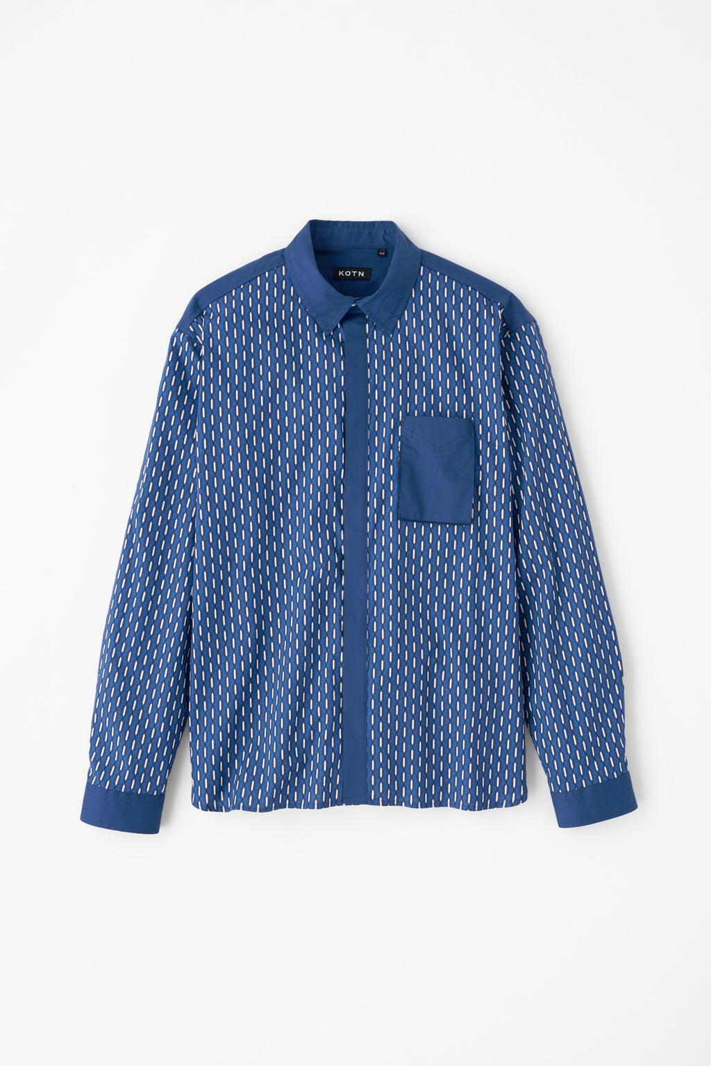 Men's Namat Shirt in AW24-203/Blue
