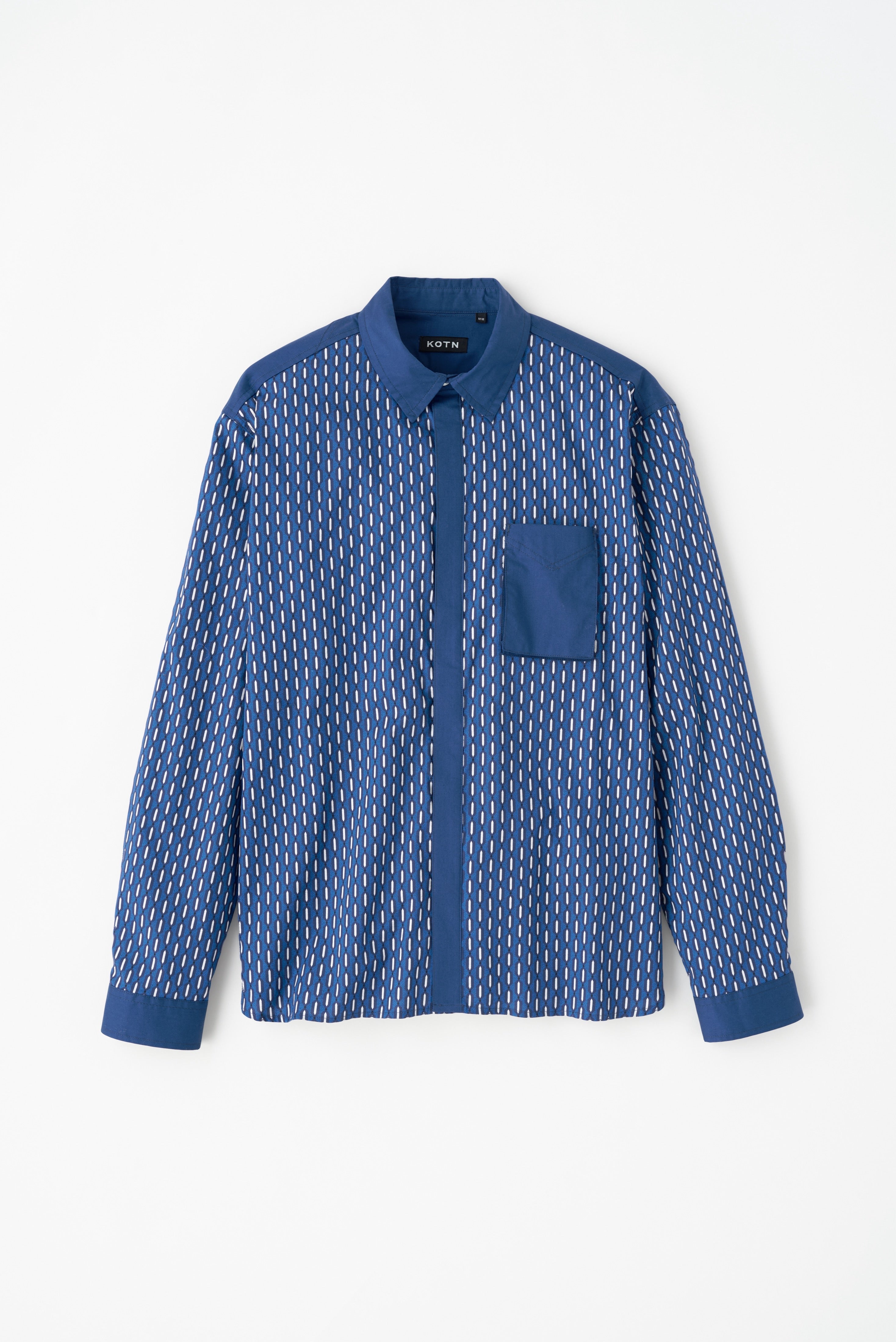 Men's Namat Shirt in AW24-203/Blue