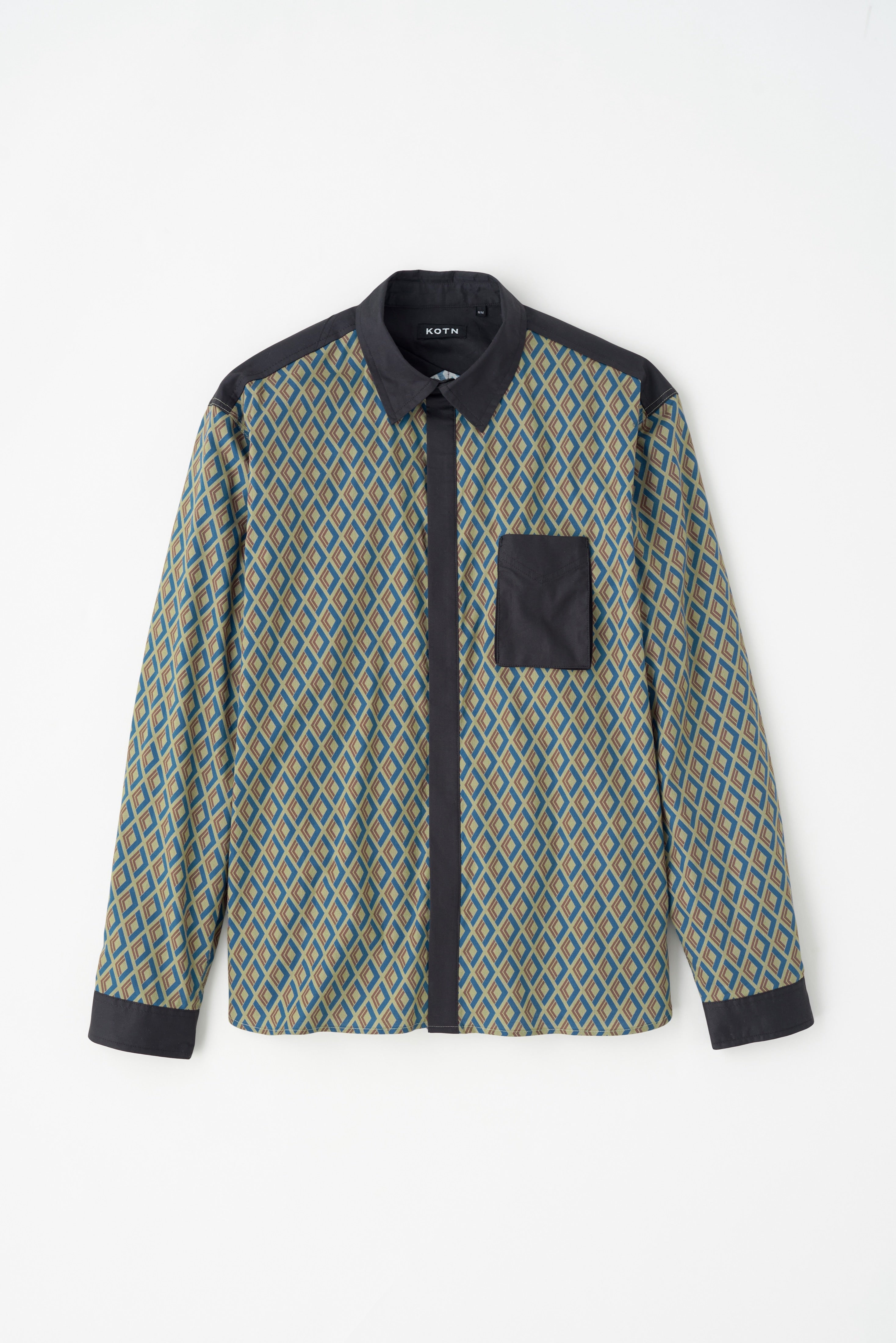 Men's Namat Shirt in AW24-215/Black