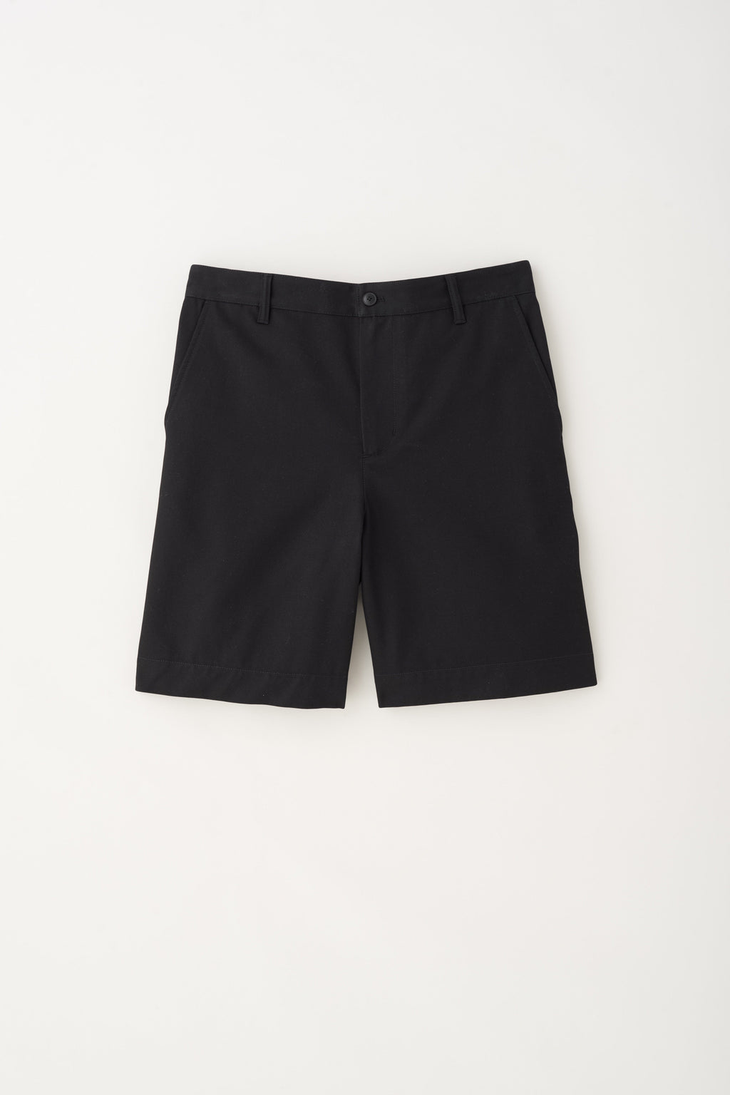 Twill Shorts in Black