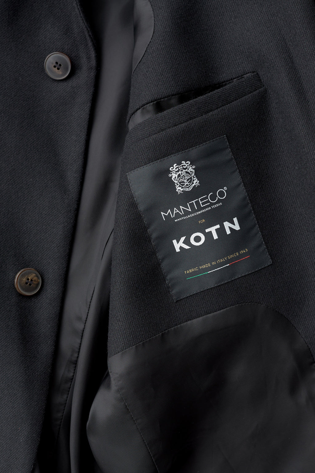 Men's Wool Laureate Jacket in Black