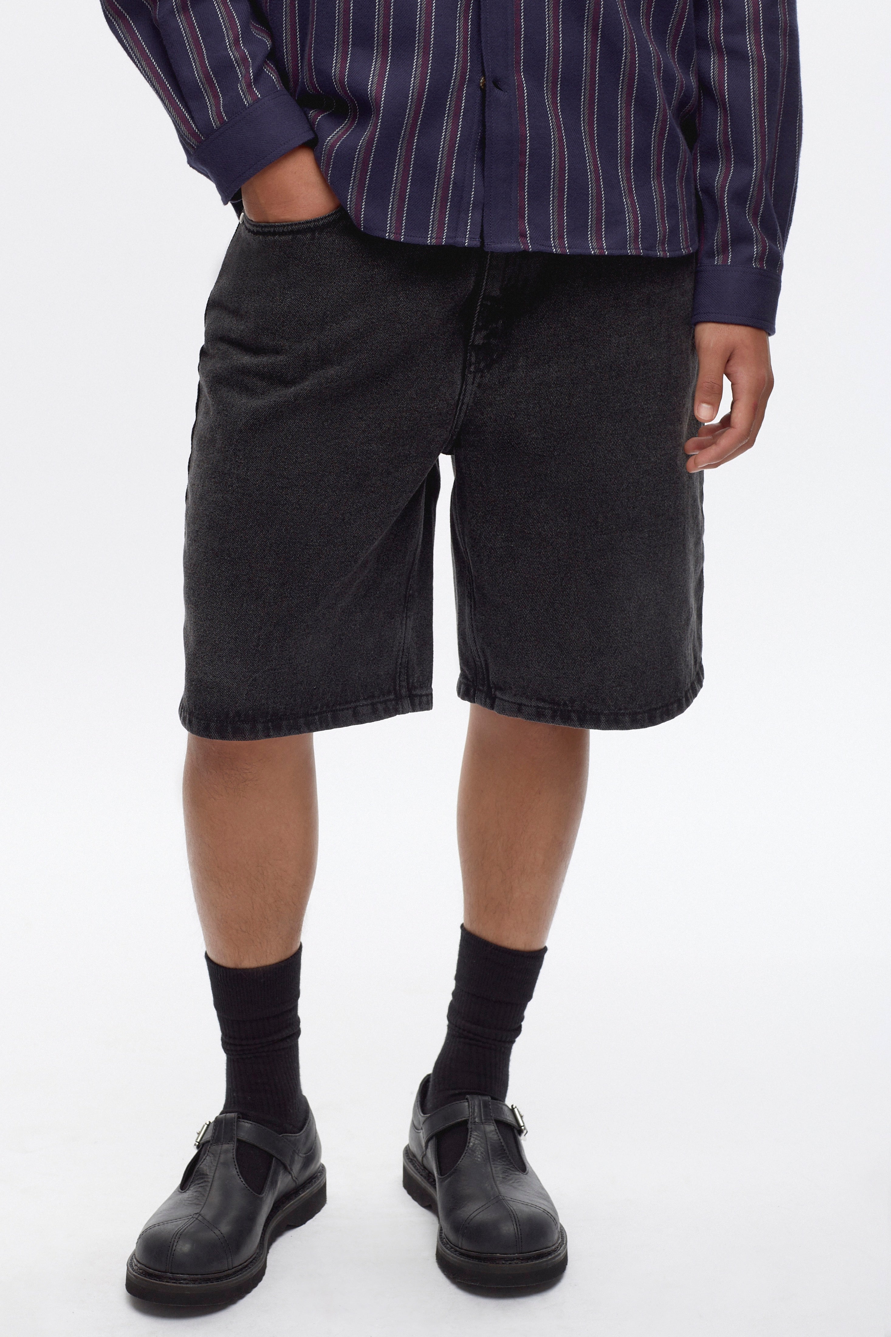 Unisex Antifit Denim Shorts