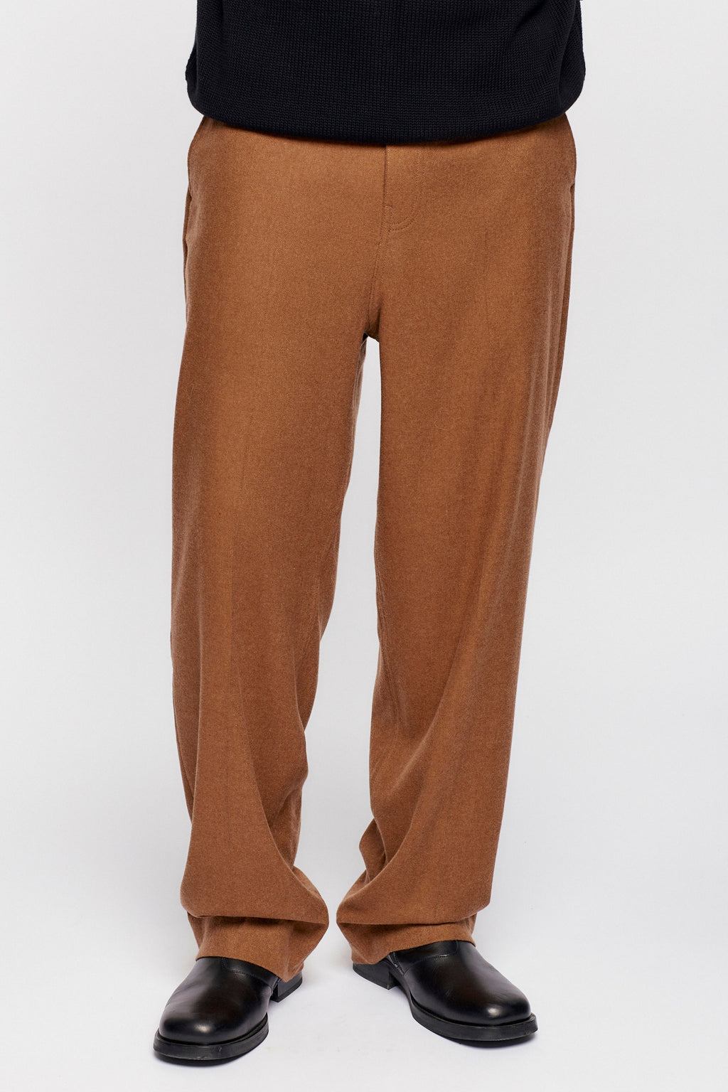Buma Wool Trouser in Tan