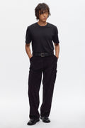 Cord Explorer Pant  in Black