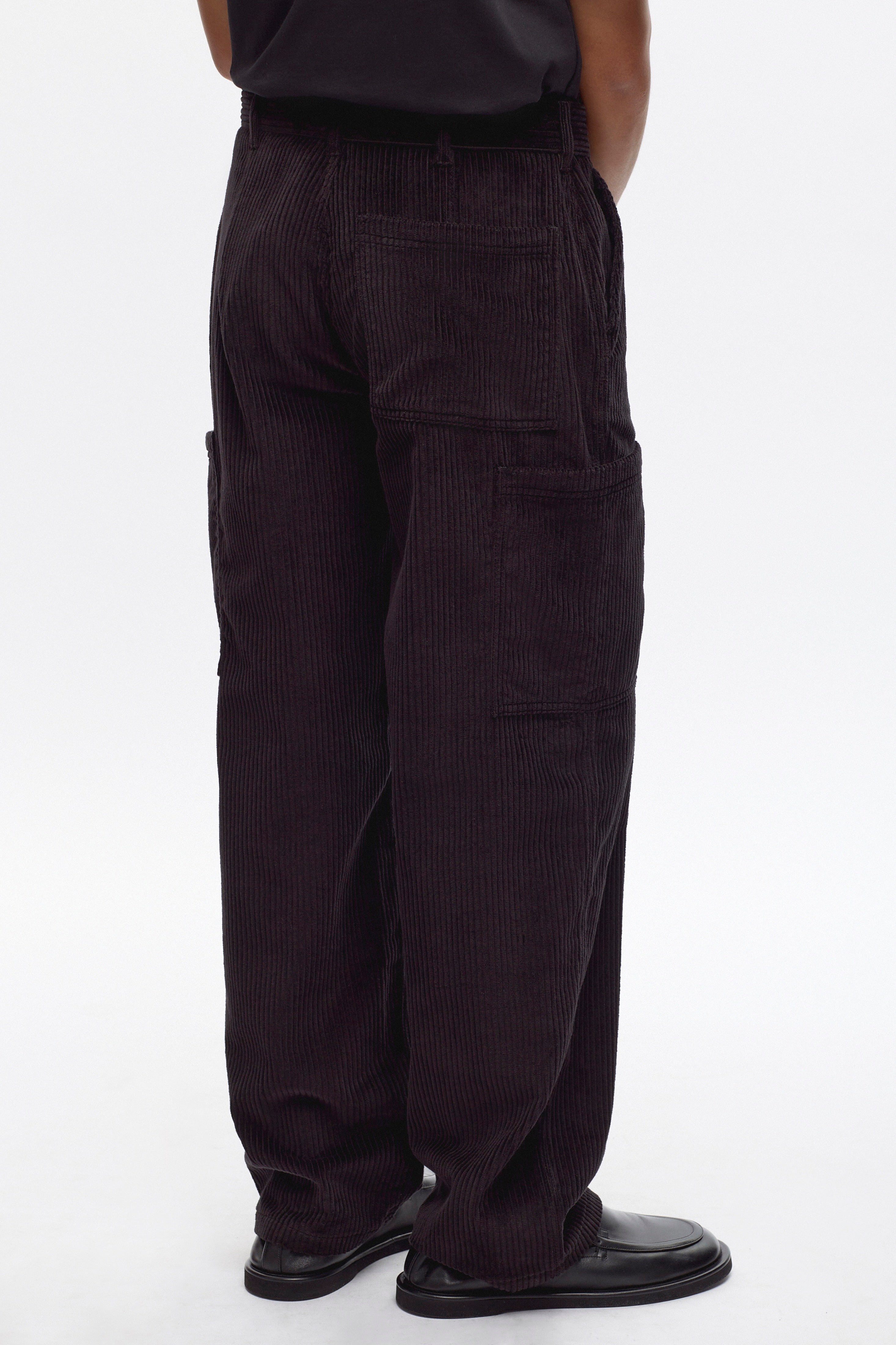 Cord Explorer Pant  in Black