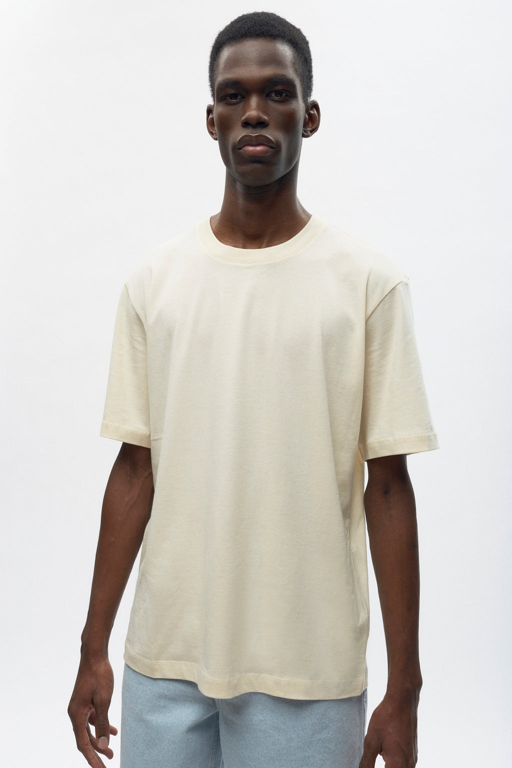 Men's Easy Crew in Natural