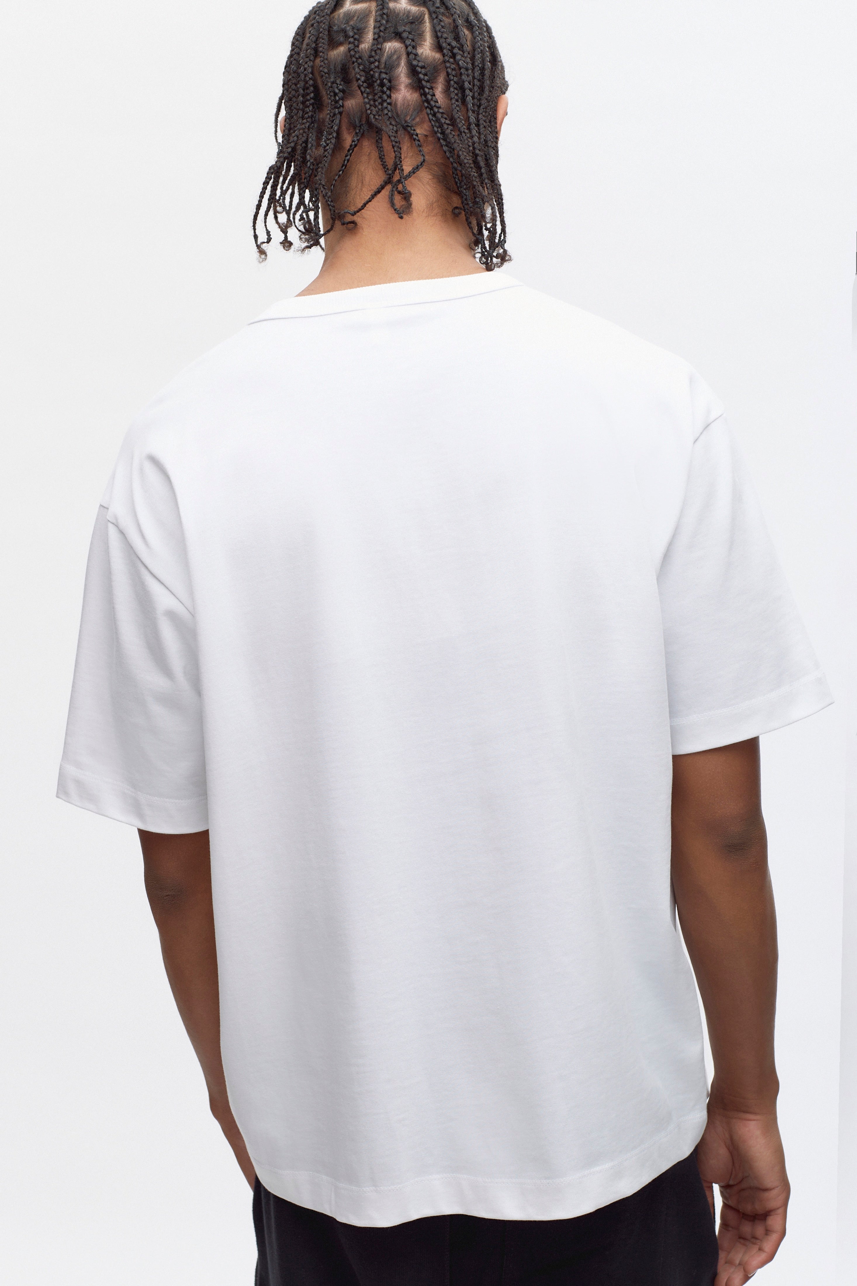 Heavyweight Box Crew in White