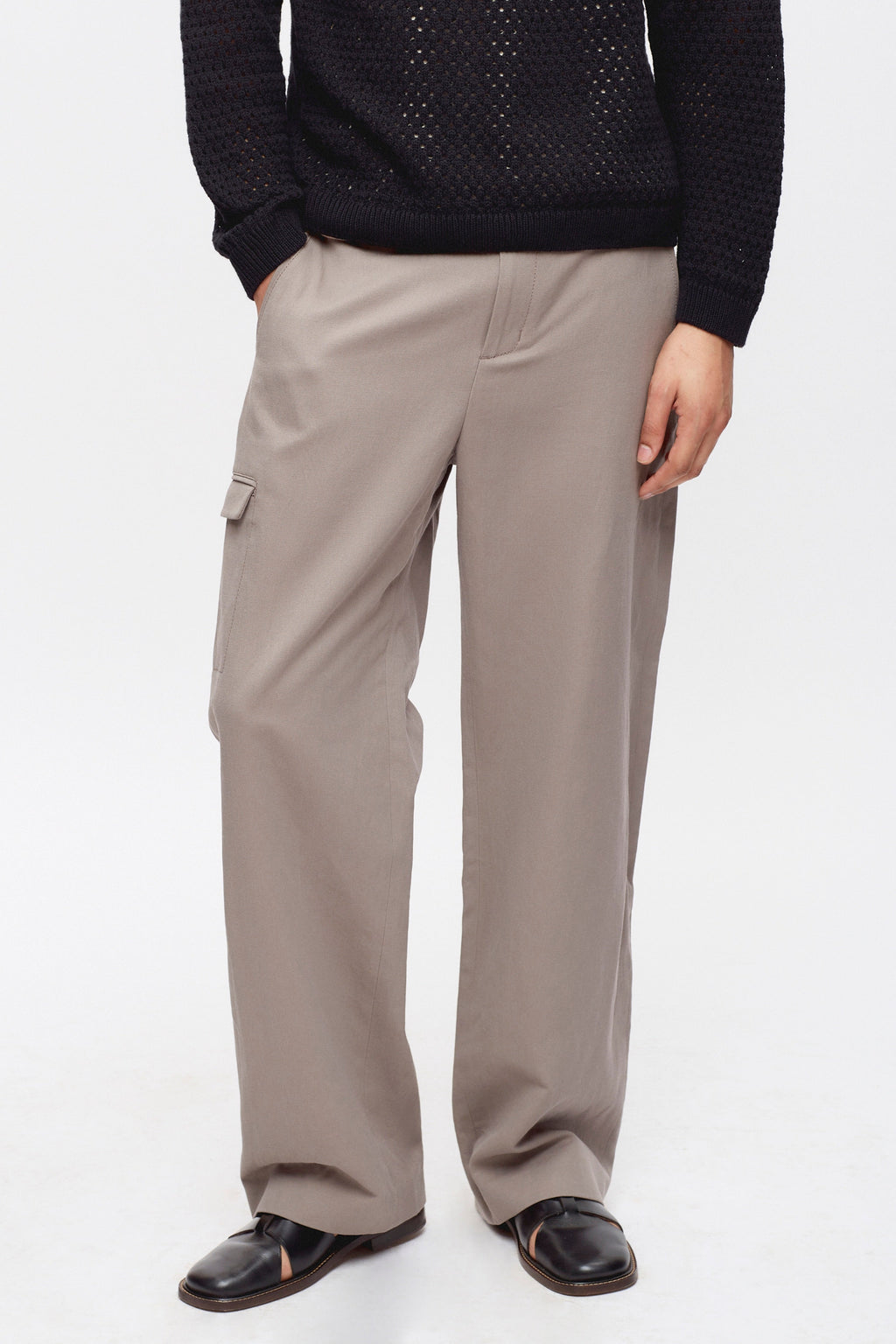 Men's Laureate Linen Trouser in Brindle