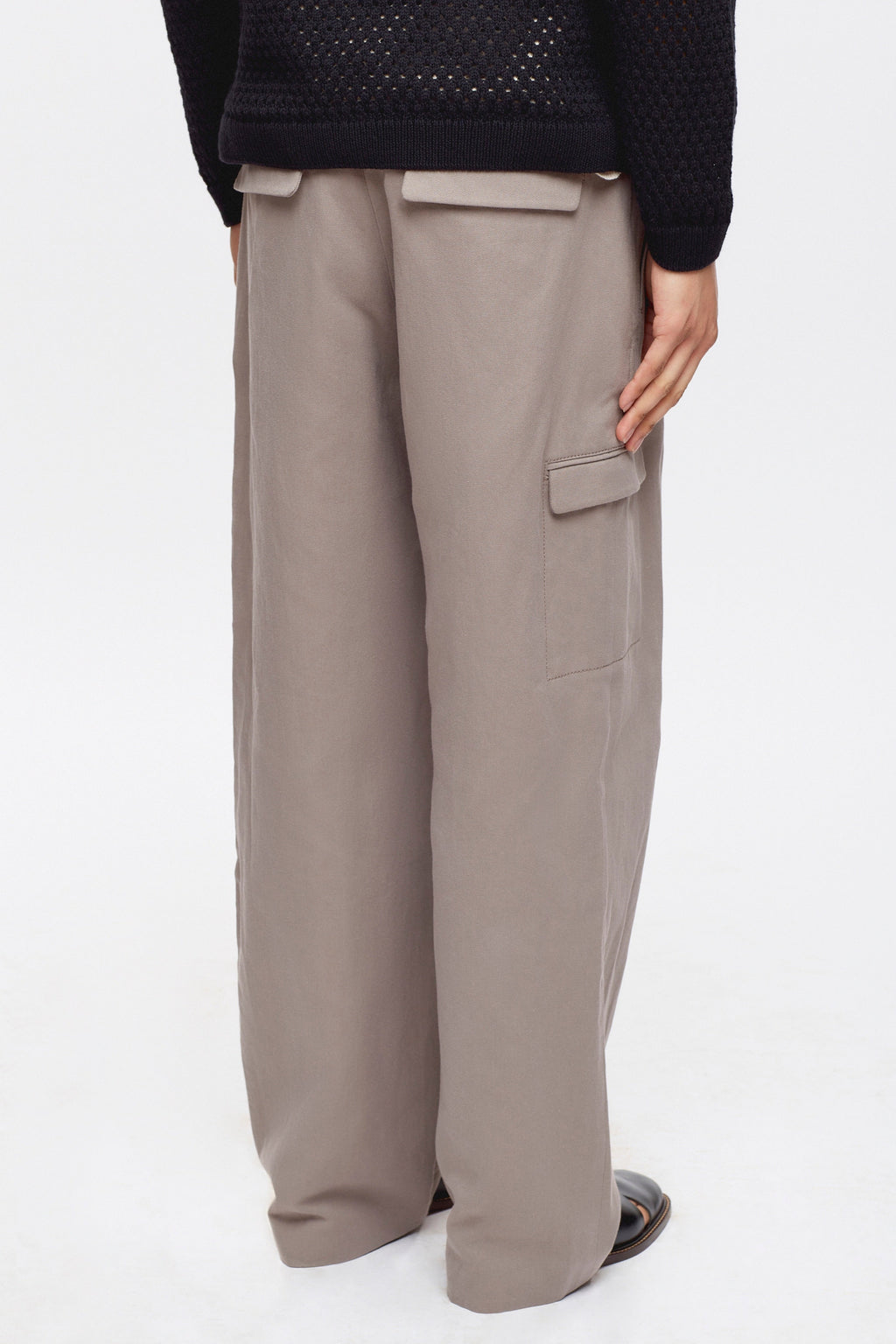 Men's Laureate Linen Trouser in Brindle