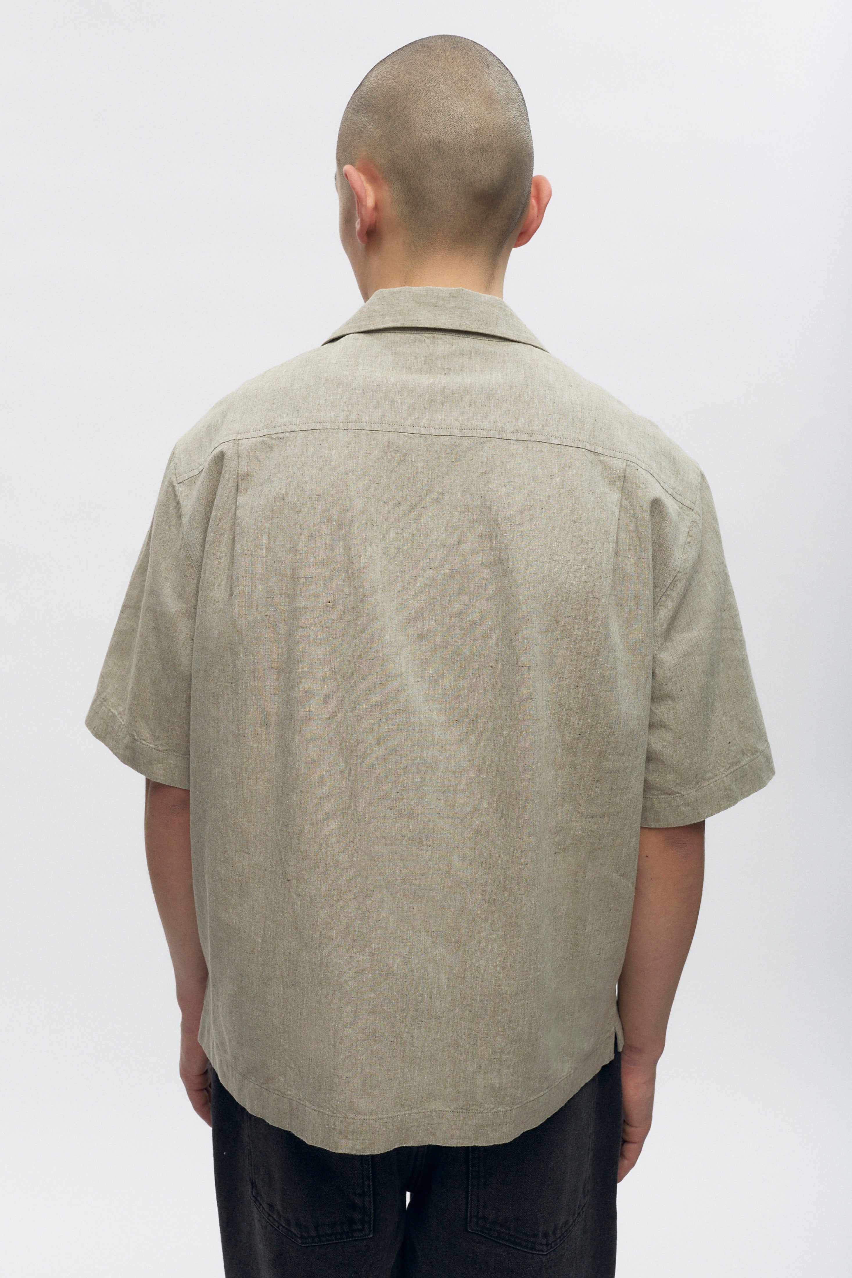 Men’s Linen Camp Shirt