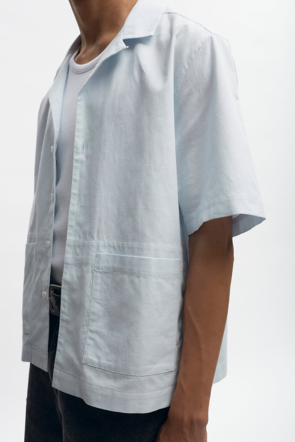 Men’s Linen Camp Shirt
