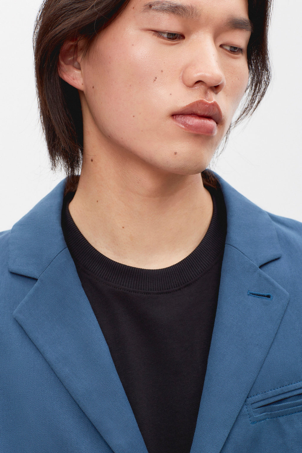 Men's Linen Laureate Jacket in Nile Blue