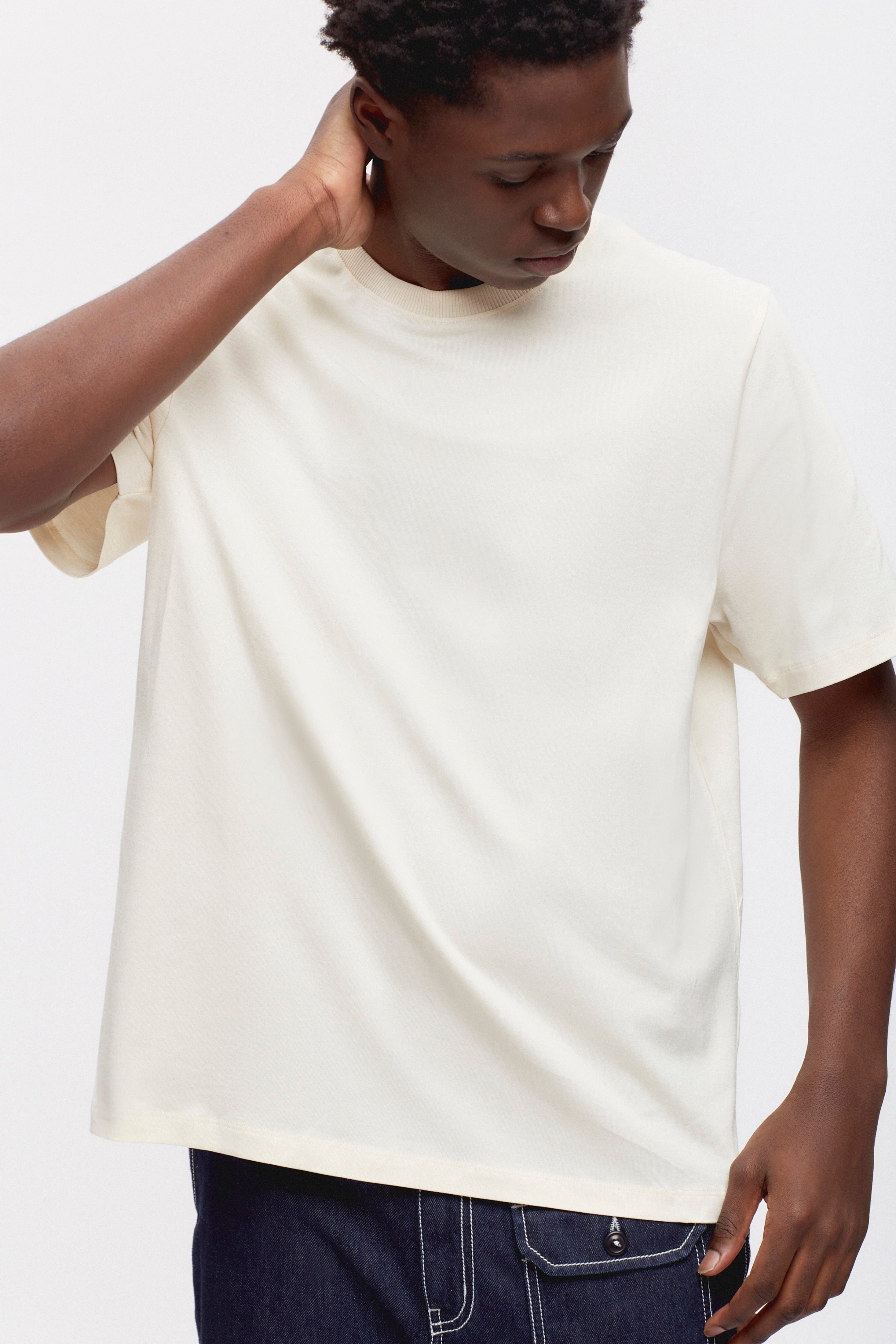 Midweight T-shirt in Natural